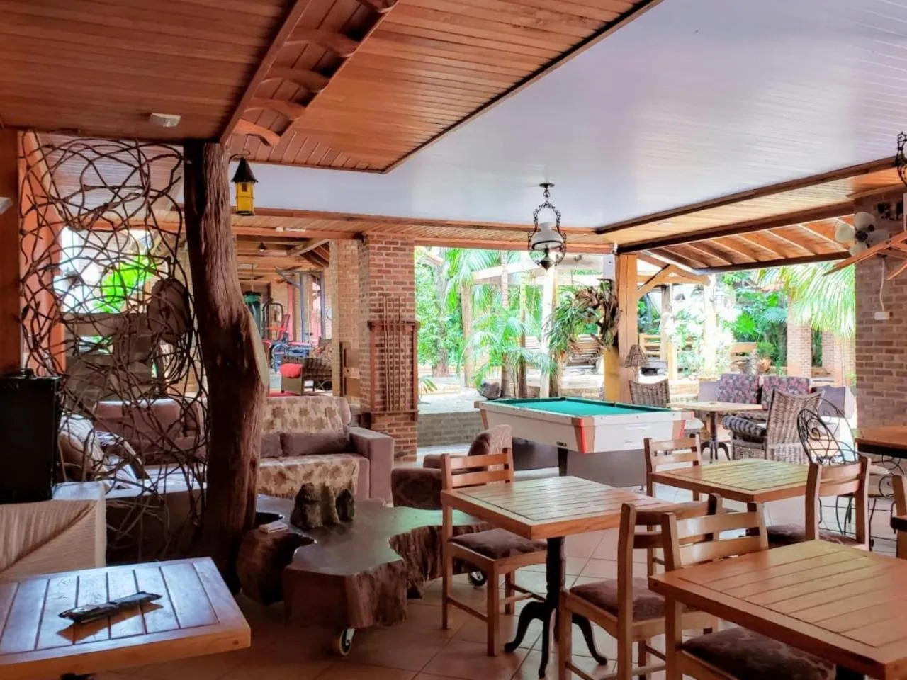 Seating area in Pousada Sonho Meu Foz