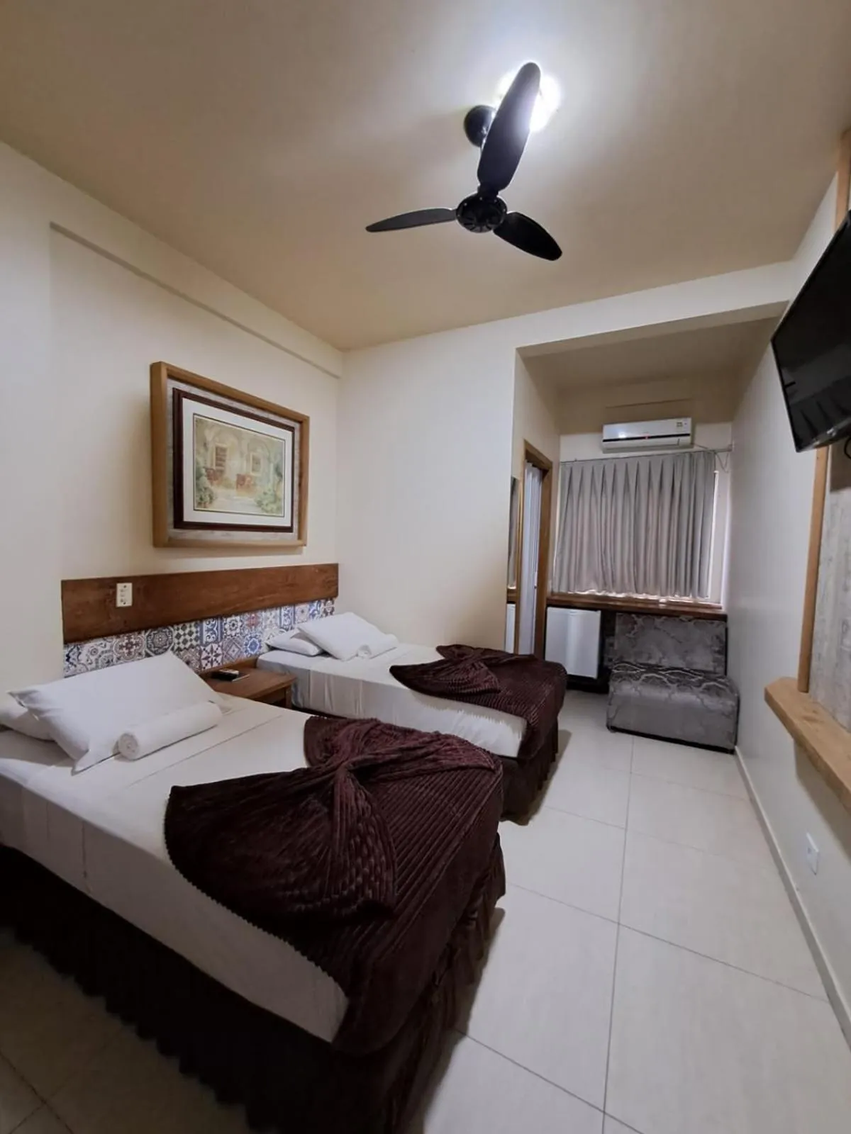 Bed in Pousada Sonho Meu Foz