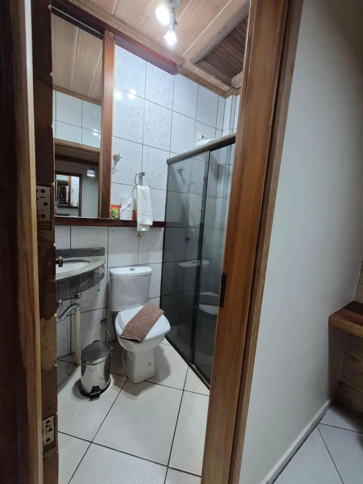 Bathroom in Pousada Sonho Meu Foz