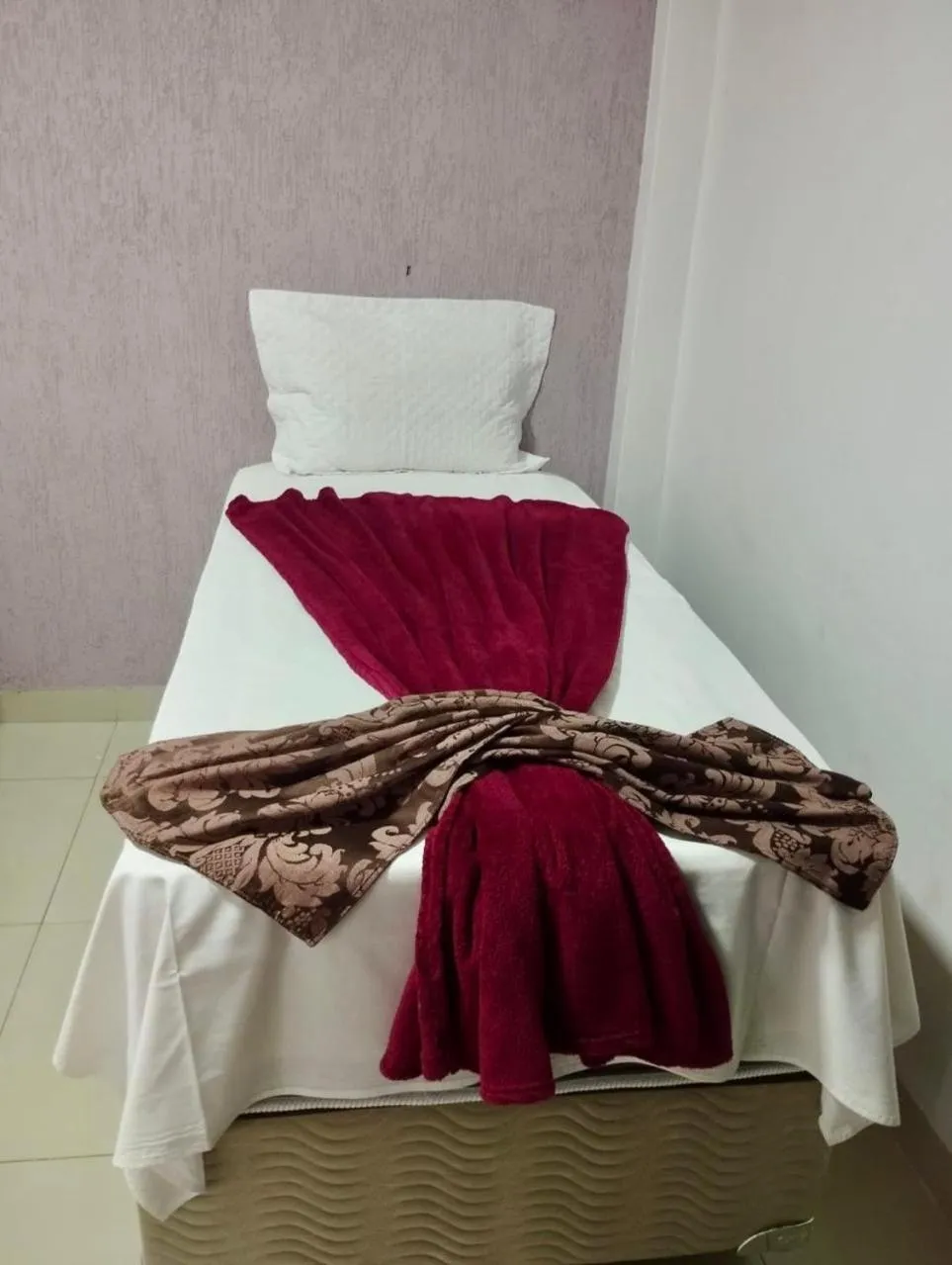 Bed in Hotel Arco Iris Palmas