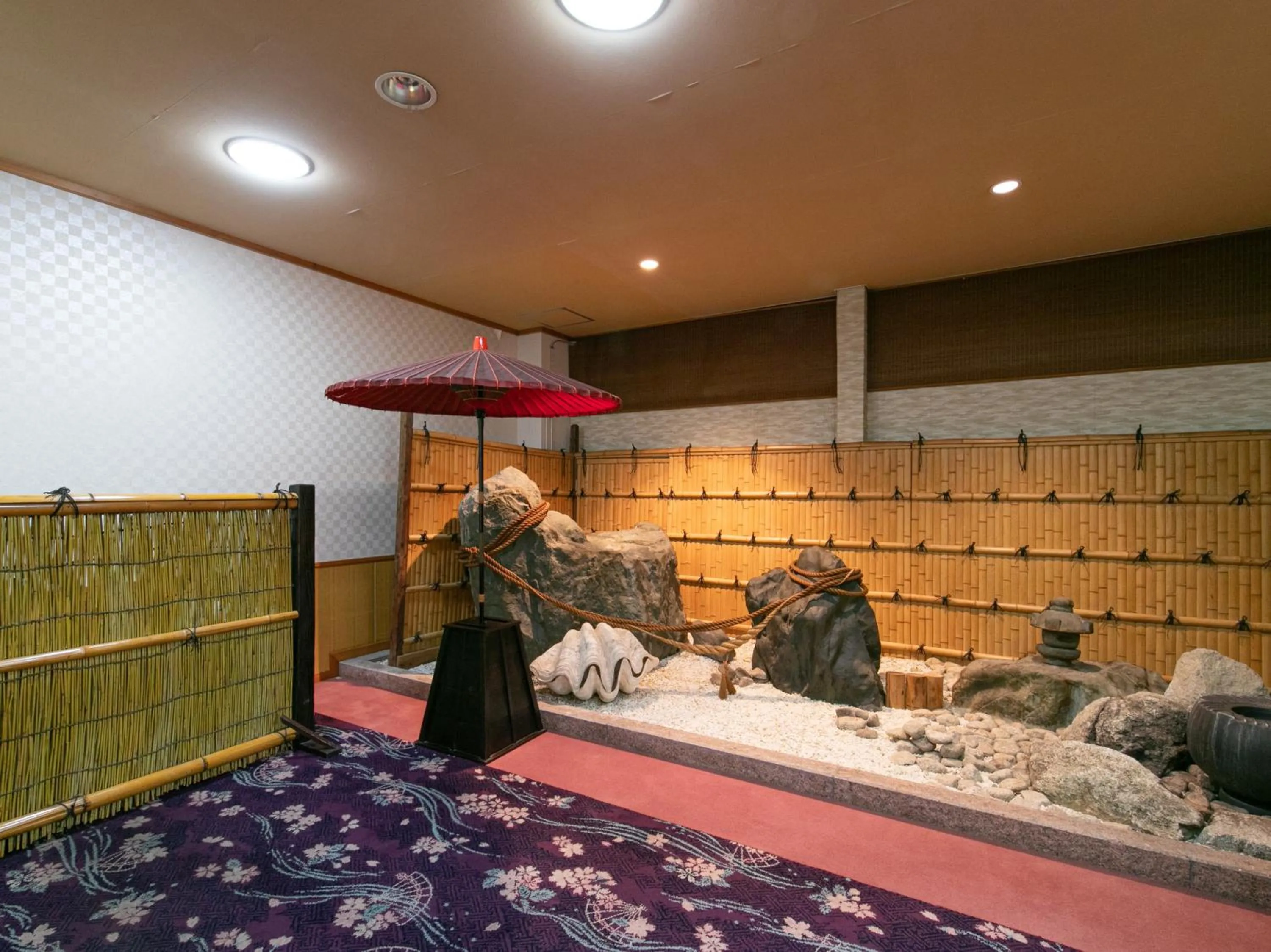 Decorative detail in Hotel Verfort Hyuga