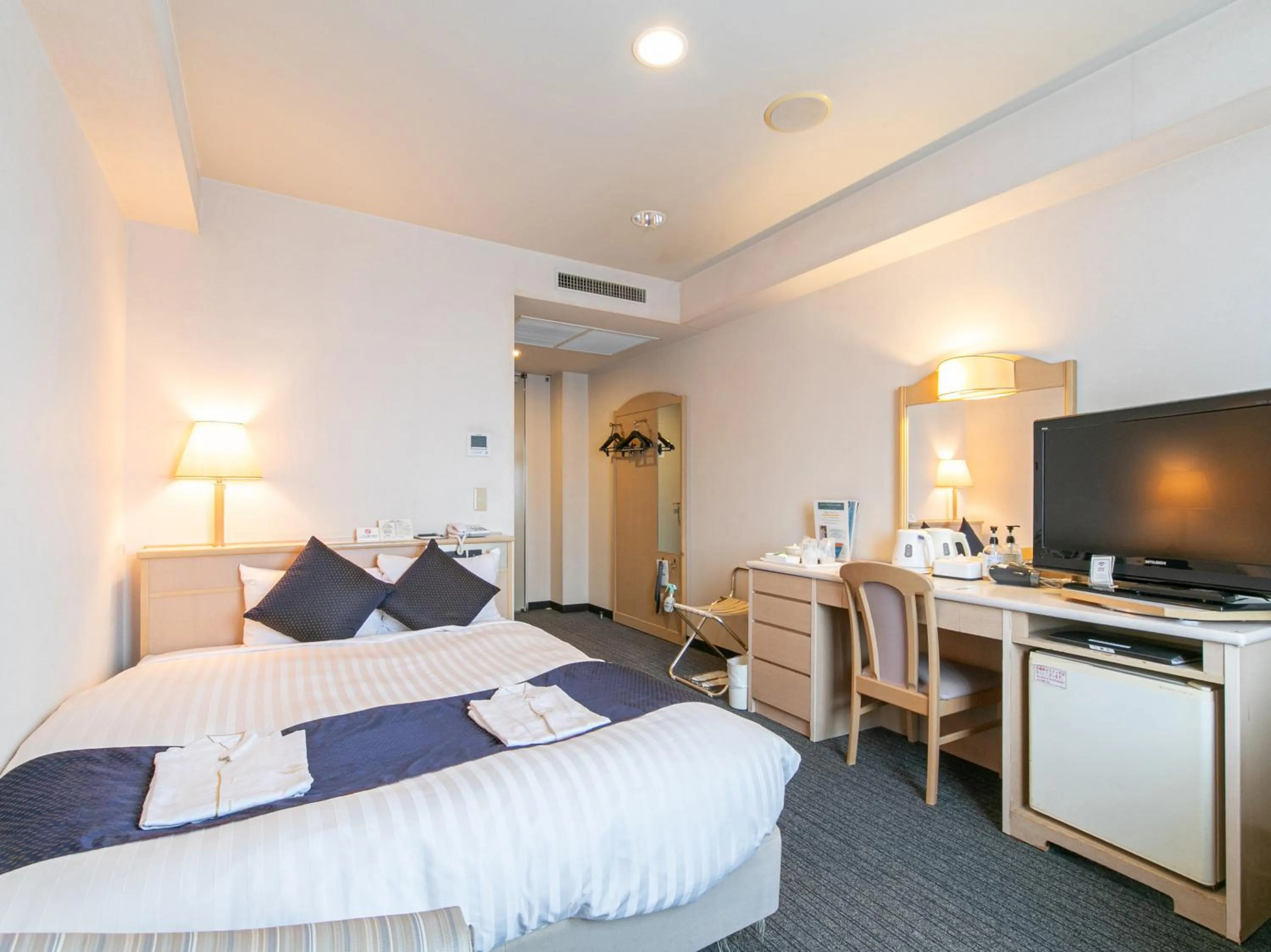 Bed in Hotel Verfort Hyuga