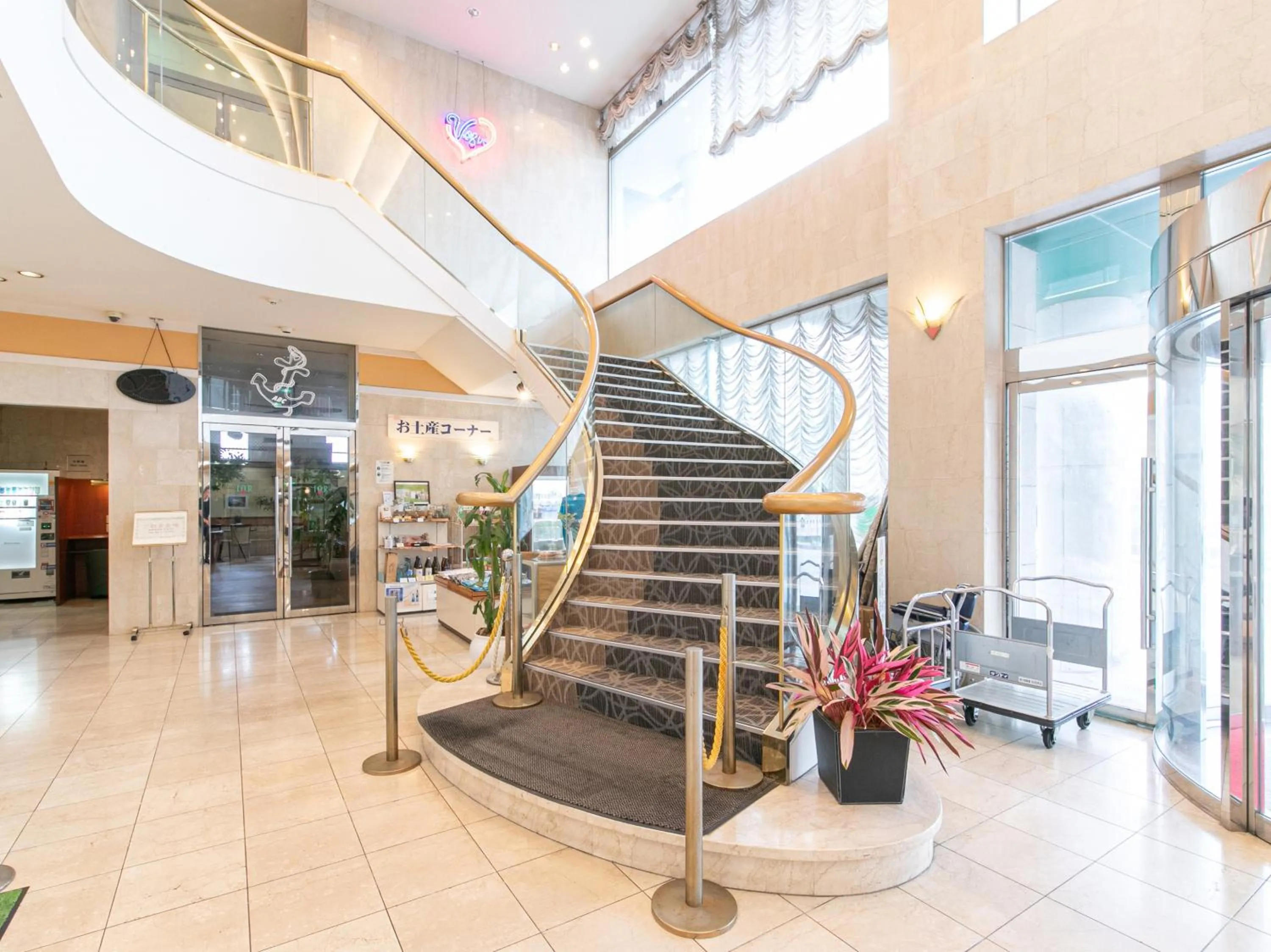 elevator in Hotel Verfort Hyuga