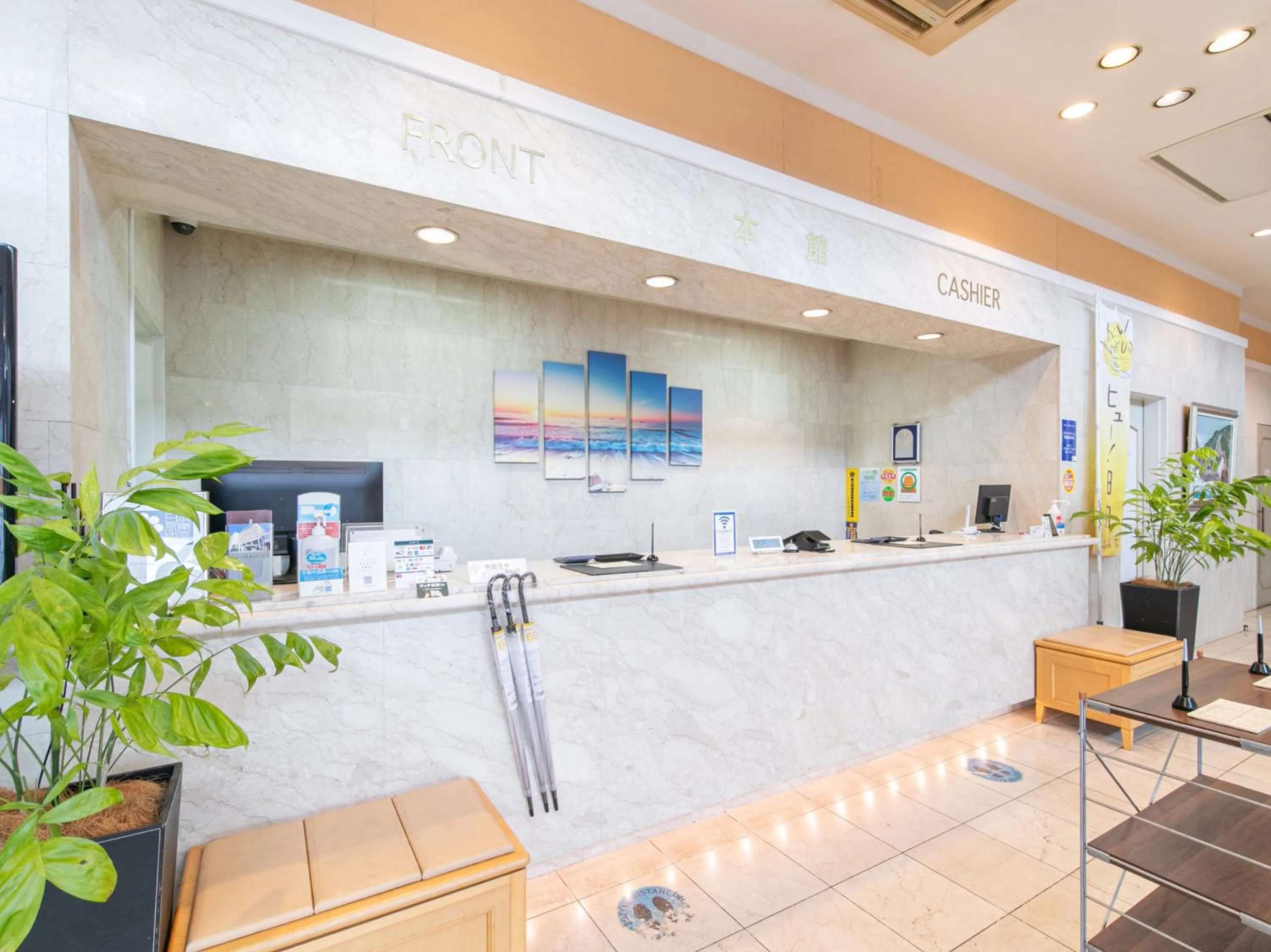 Lobby or reception in Hotel Verfort Hyuga