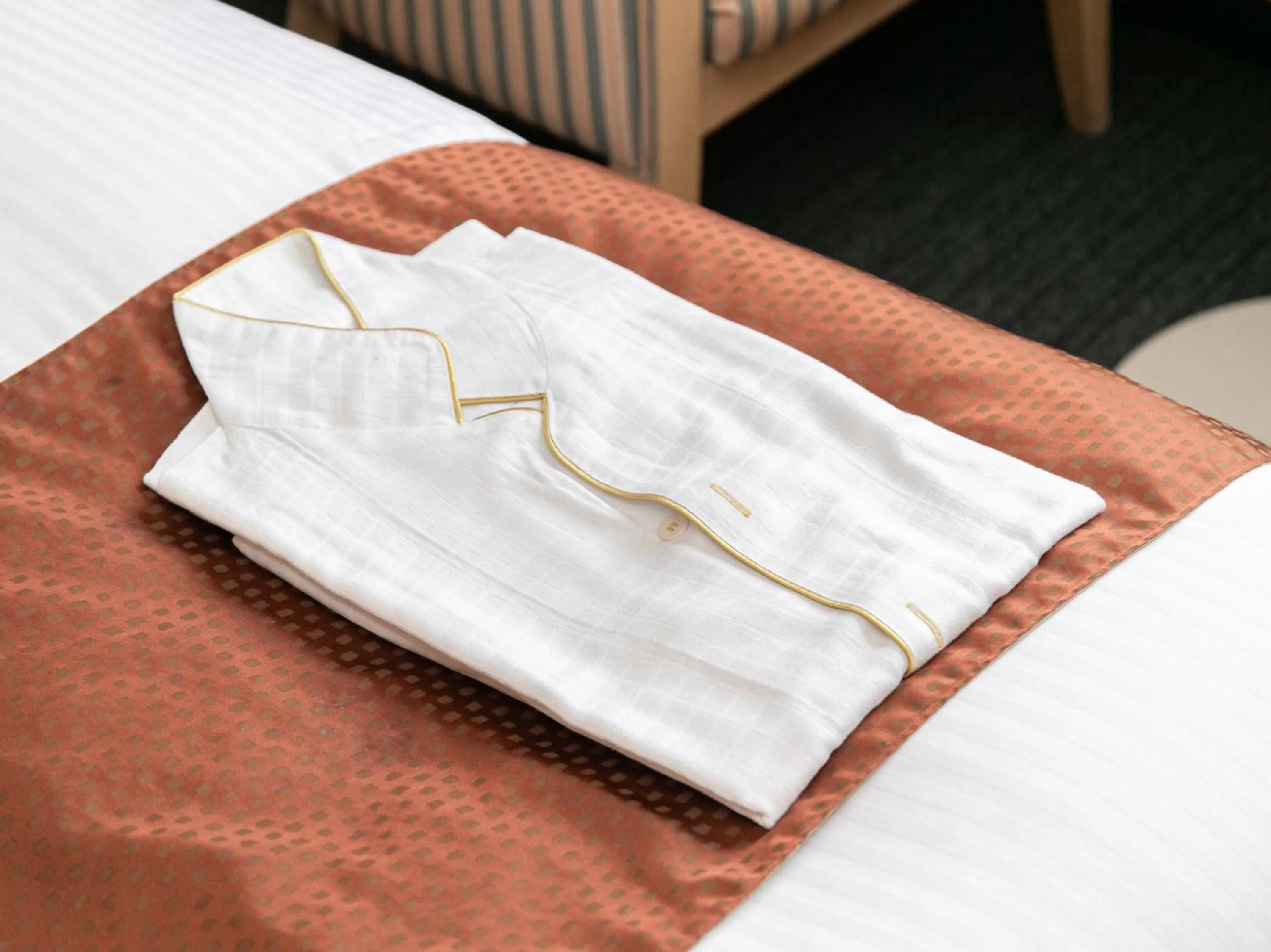 Bed in Hotel Verfort Hyuga