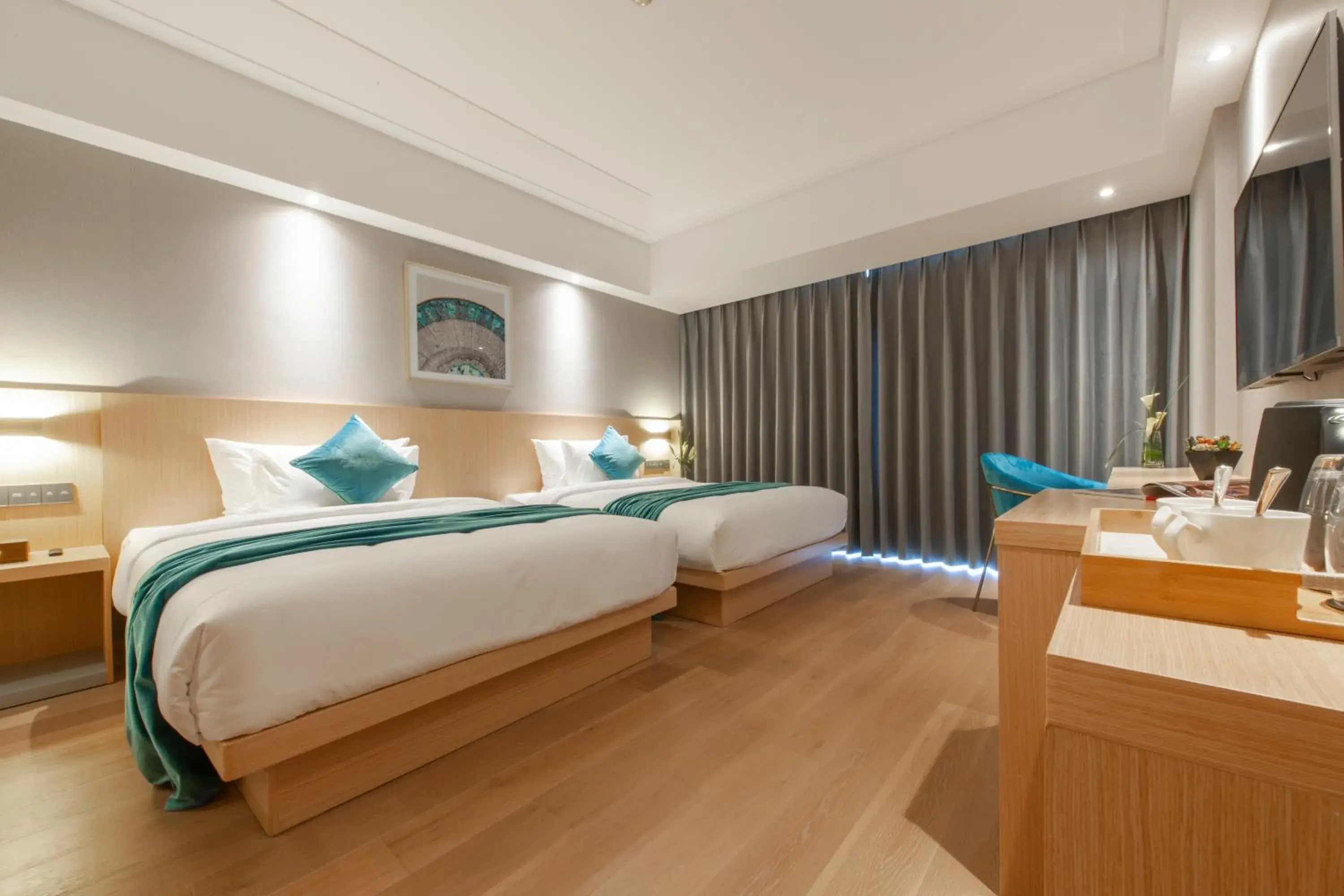 Small Twin Room in Shanghai Baixia Pagoda Hotel Small Twin Room in Shanghai Baixia Pagoda Hotel