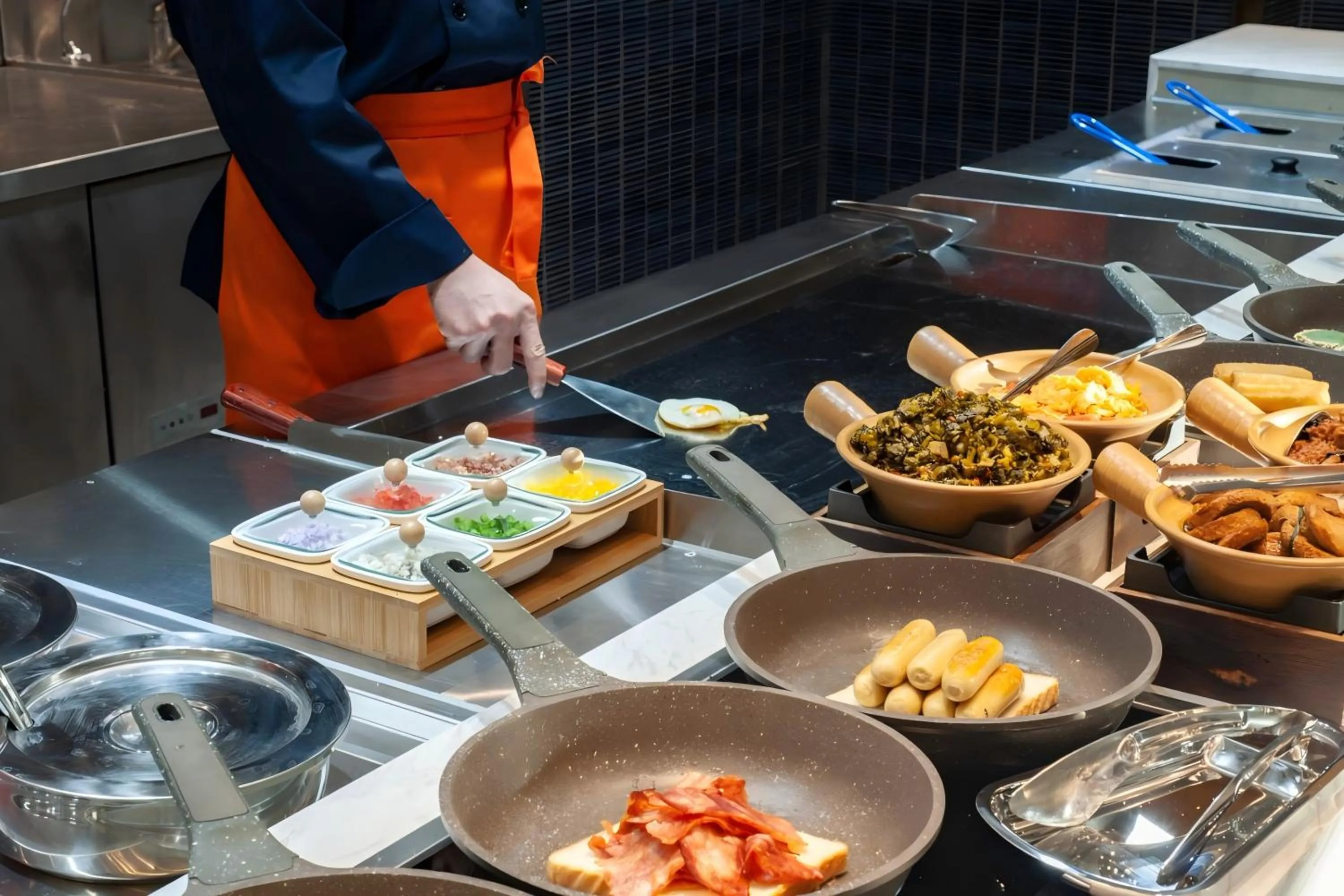 Breakfast in Shanghai Baixia Pagoda Hotel