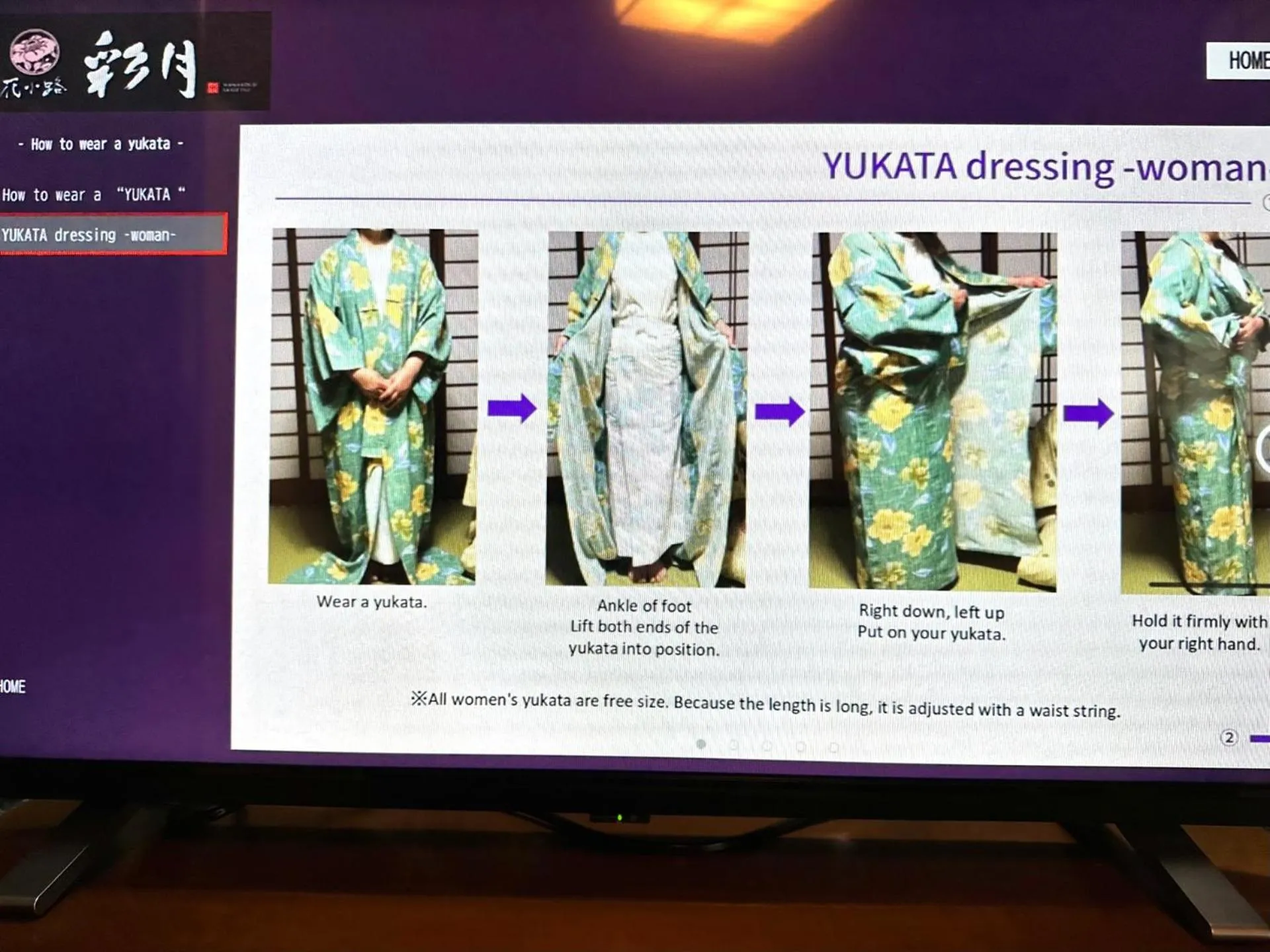 TV and multimedia in Kinosaki Onsen Hanakouji Saigetsu