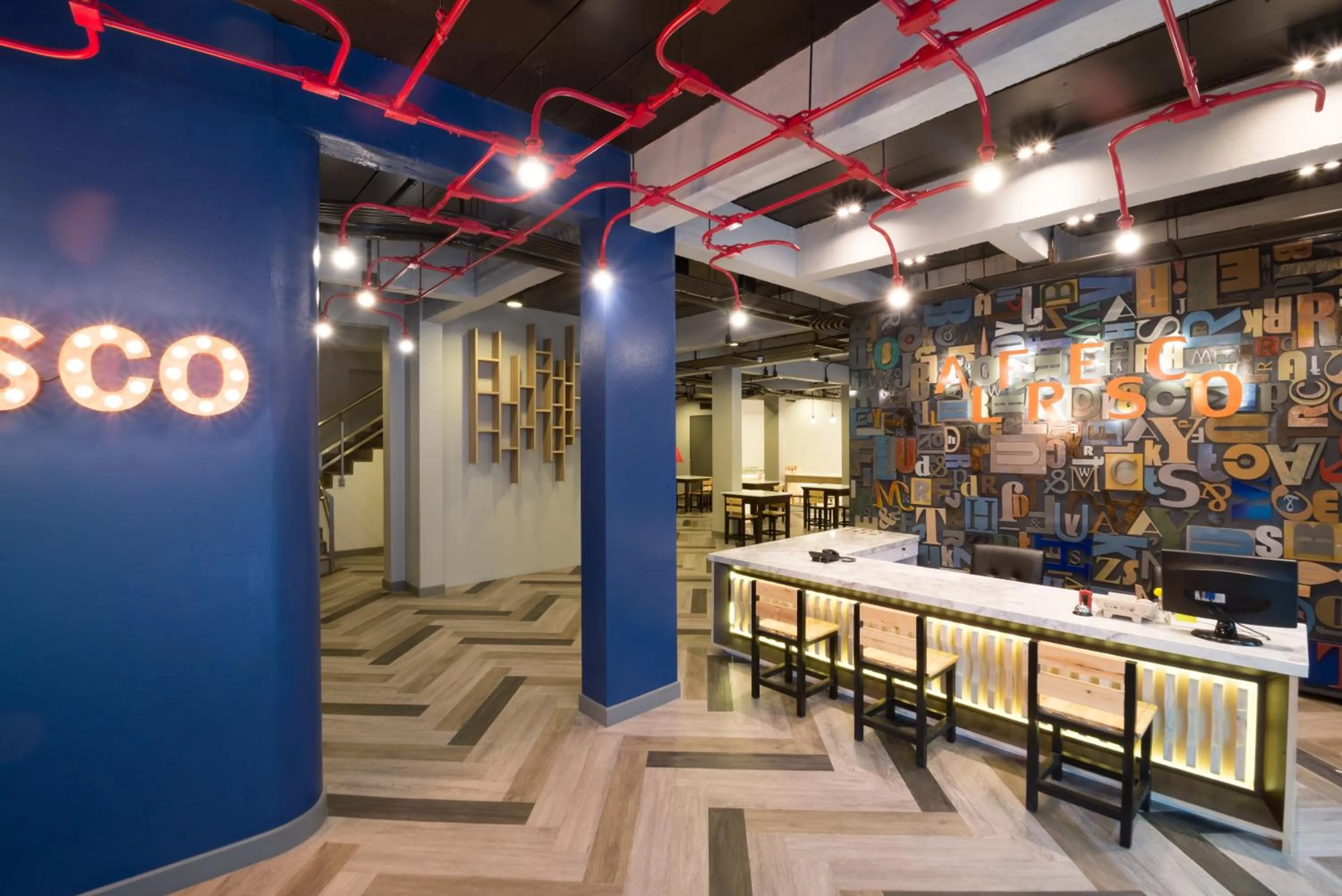 Lobby or reception in Alfresco Phuket Hotel