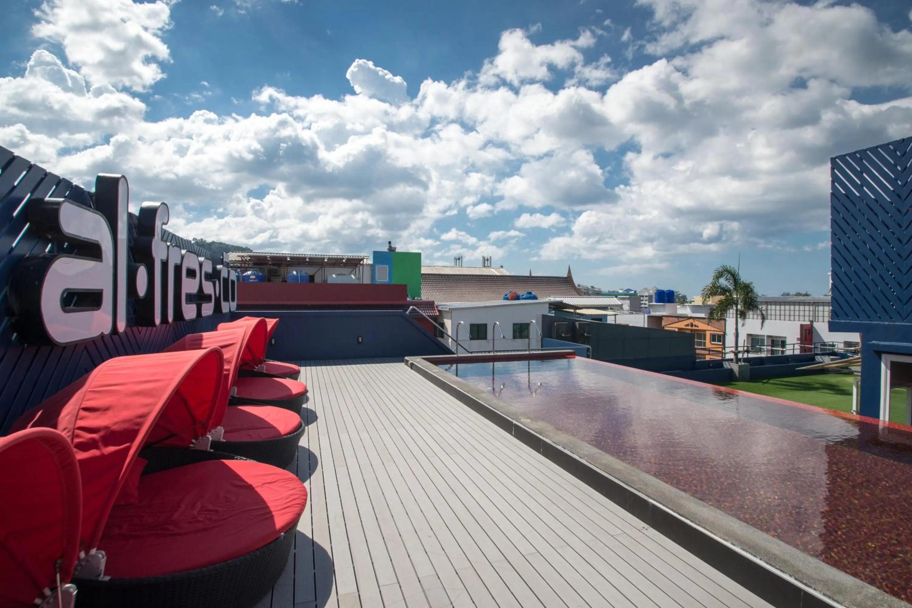 Property building in Alfresco Phuket Hotel