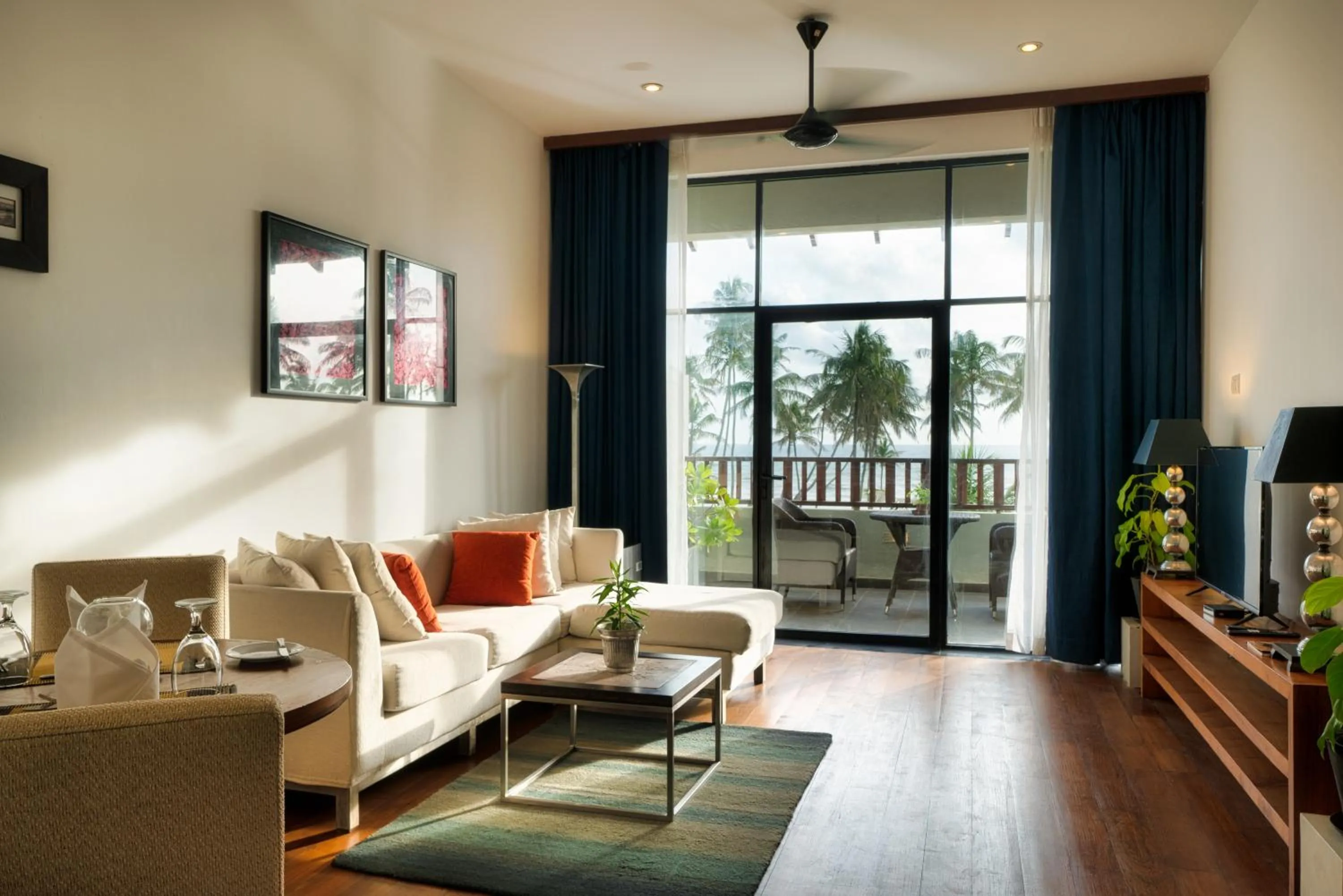 Sea view in The Blue Water - Geoffrey Bawa Heritage Resort Hotel