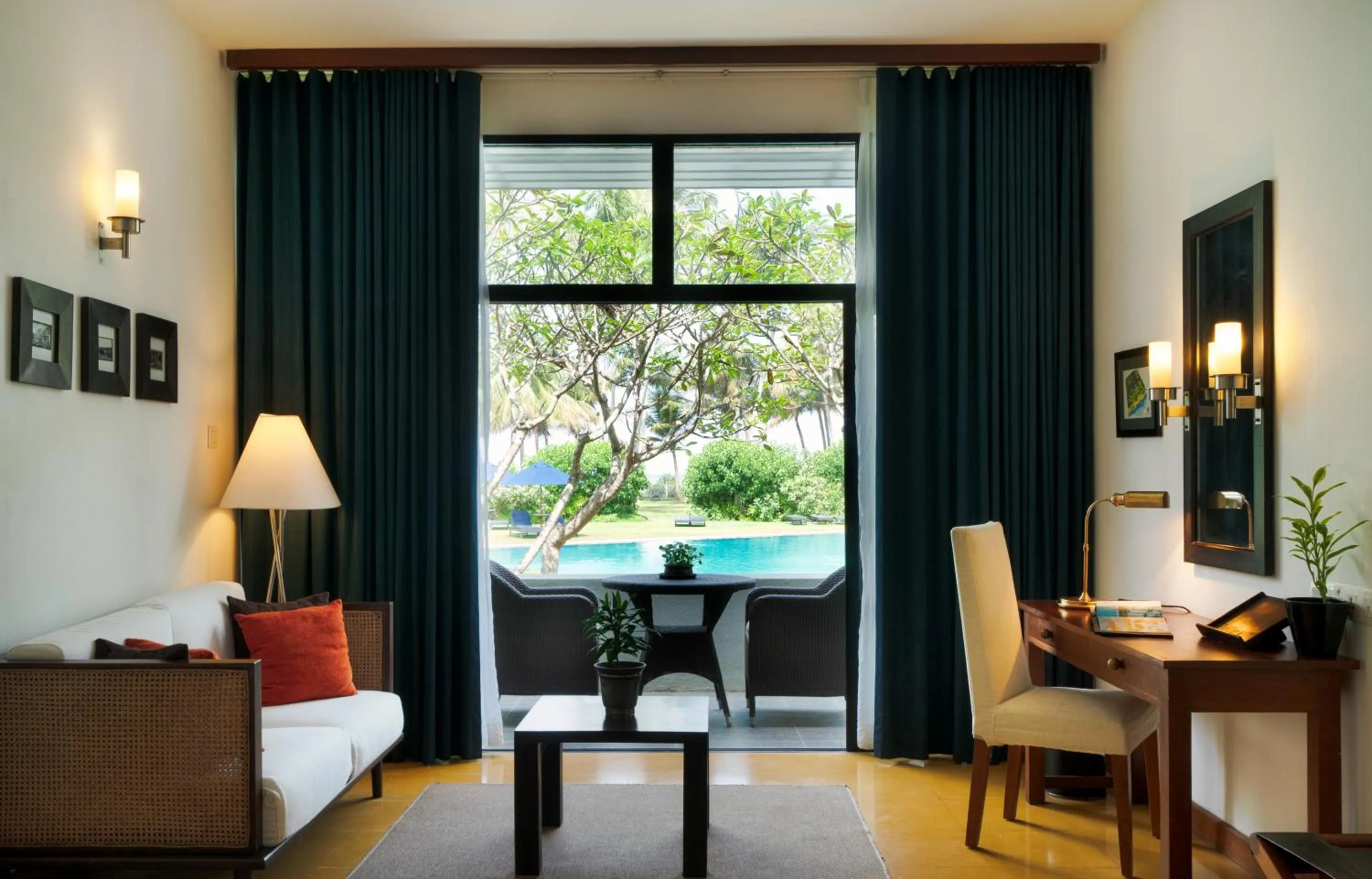 Sea view in The Blue Water - Geoffrey Bawa Heritage Resort Hotel