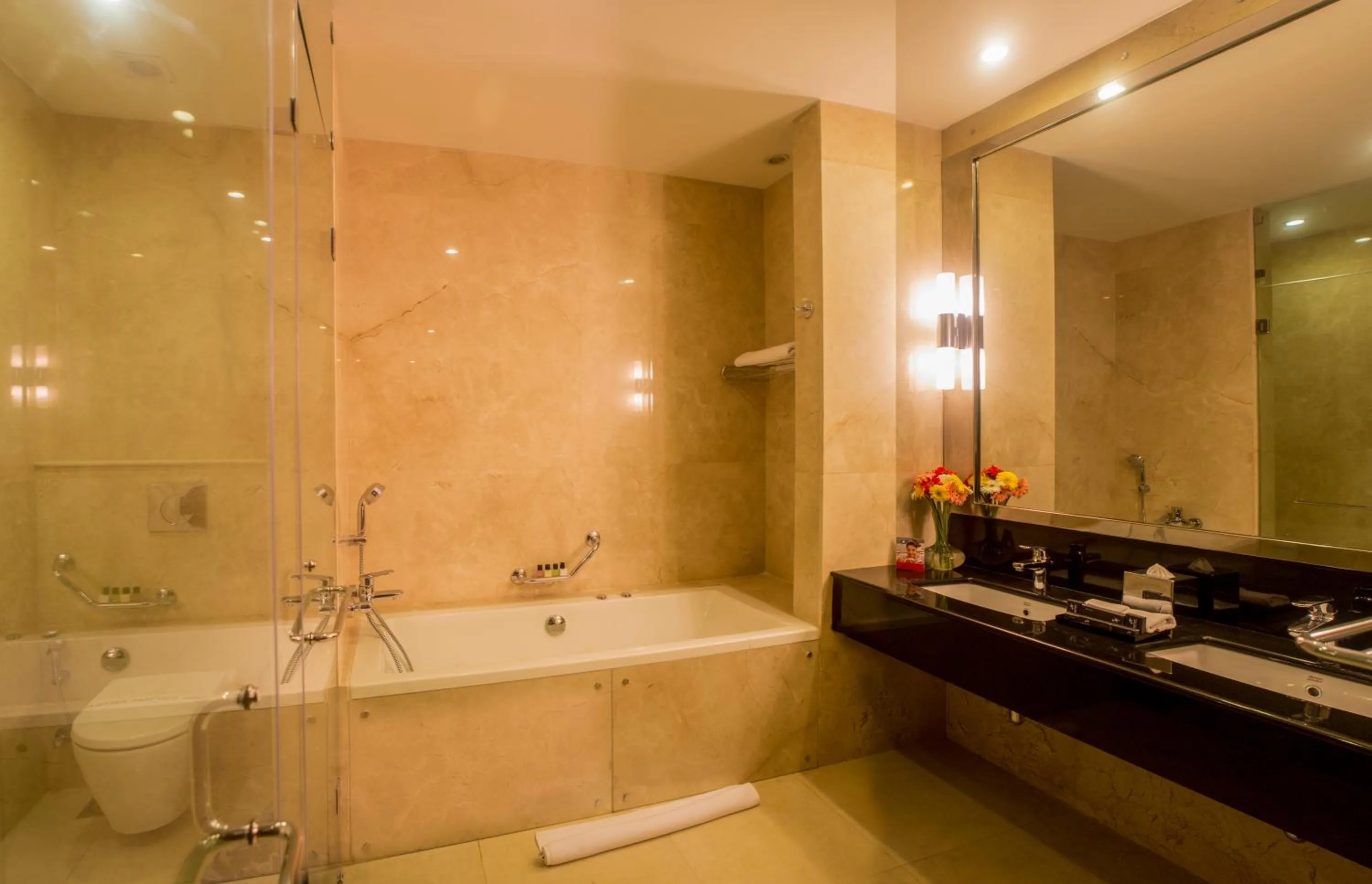 Toilet in The Blue Water - Geoffrey Bawa Heritage Resort Hotel