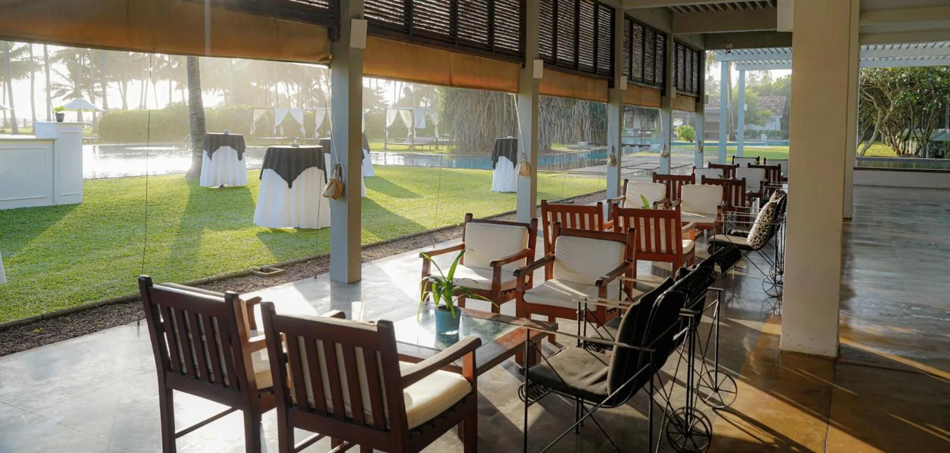 Restaurant/places to eat in The Blue Water - Geoffrey Bawa Heritage Resort Hotel