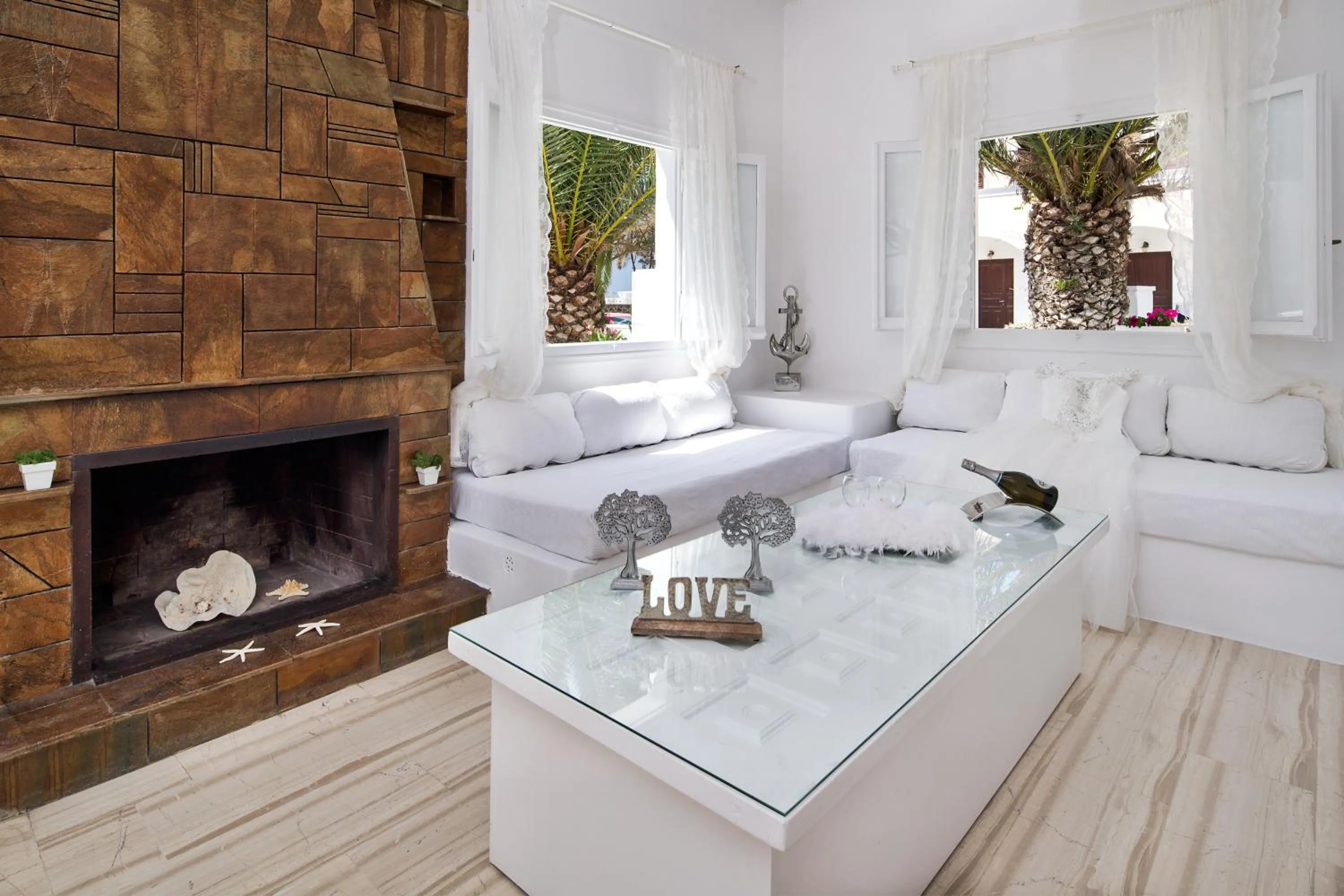 Living room, Bed in Sol Mare Salis