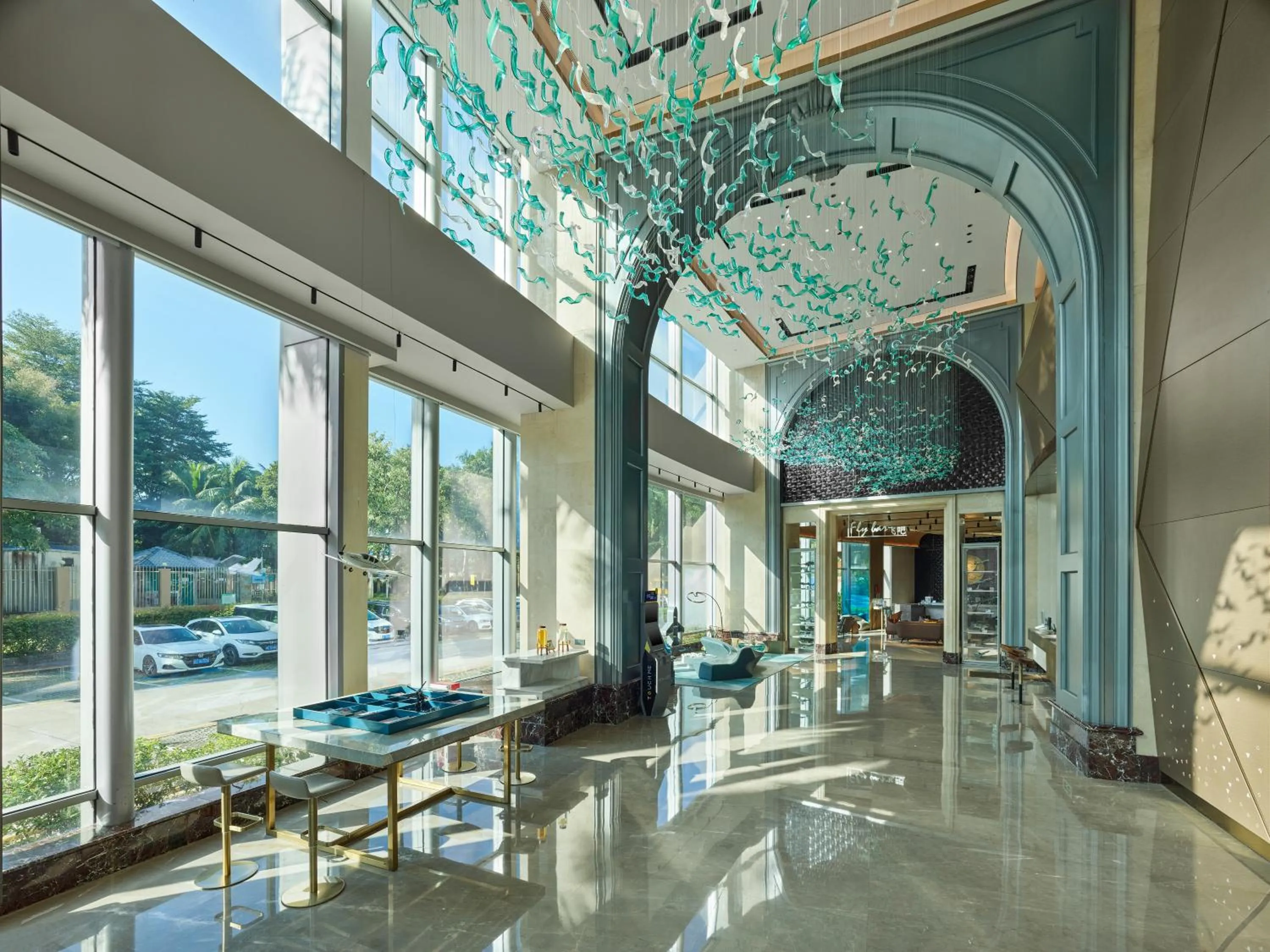 Lobby or reception in Shenzhen Grand Skylight Garden Hotel