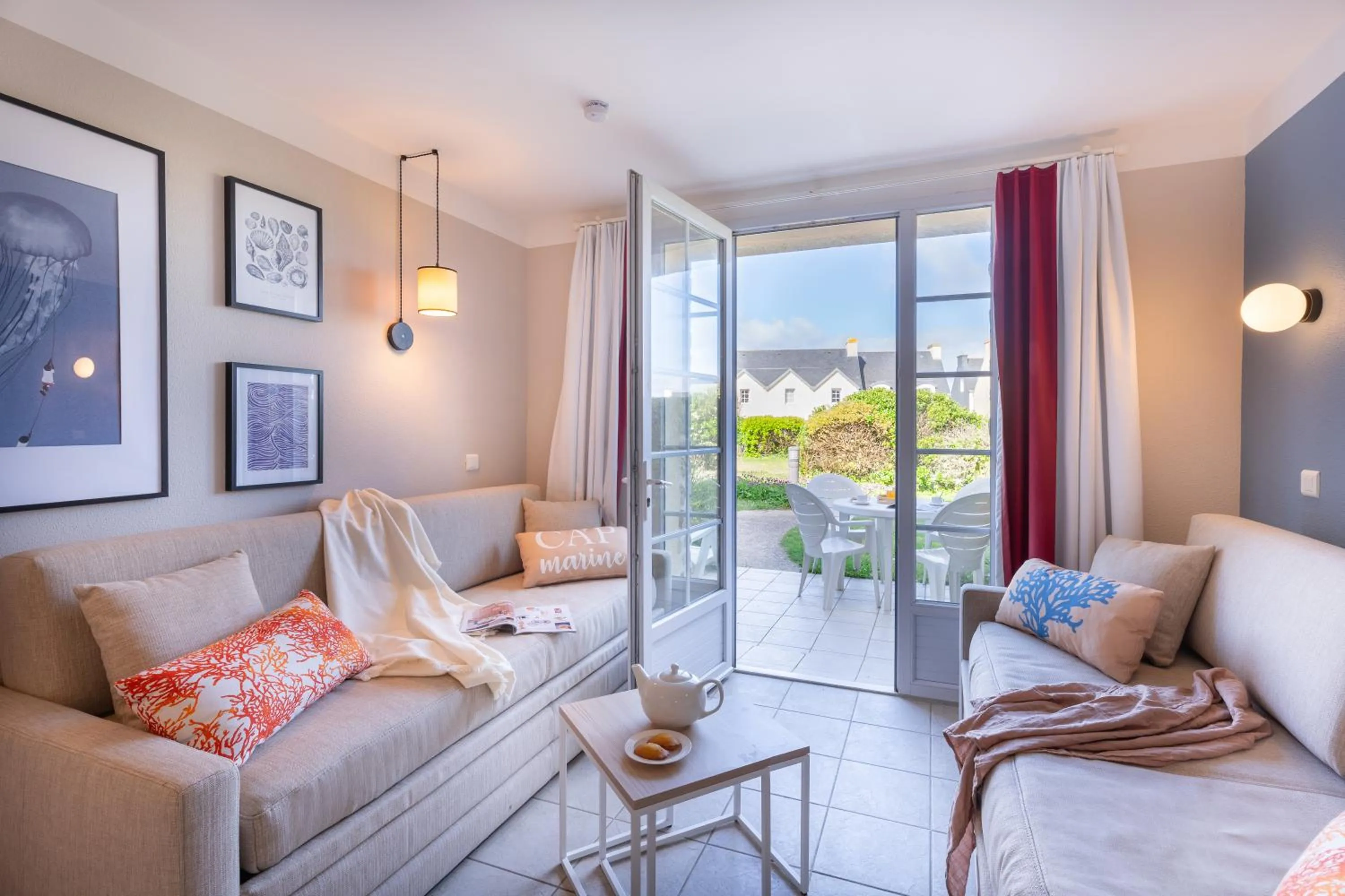 Patio in Résidence Pierre & Vacances Cap Marine