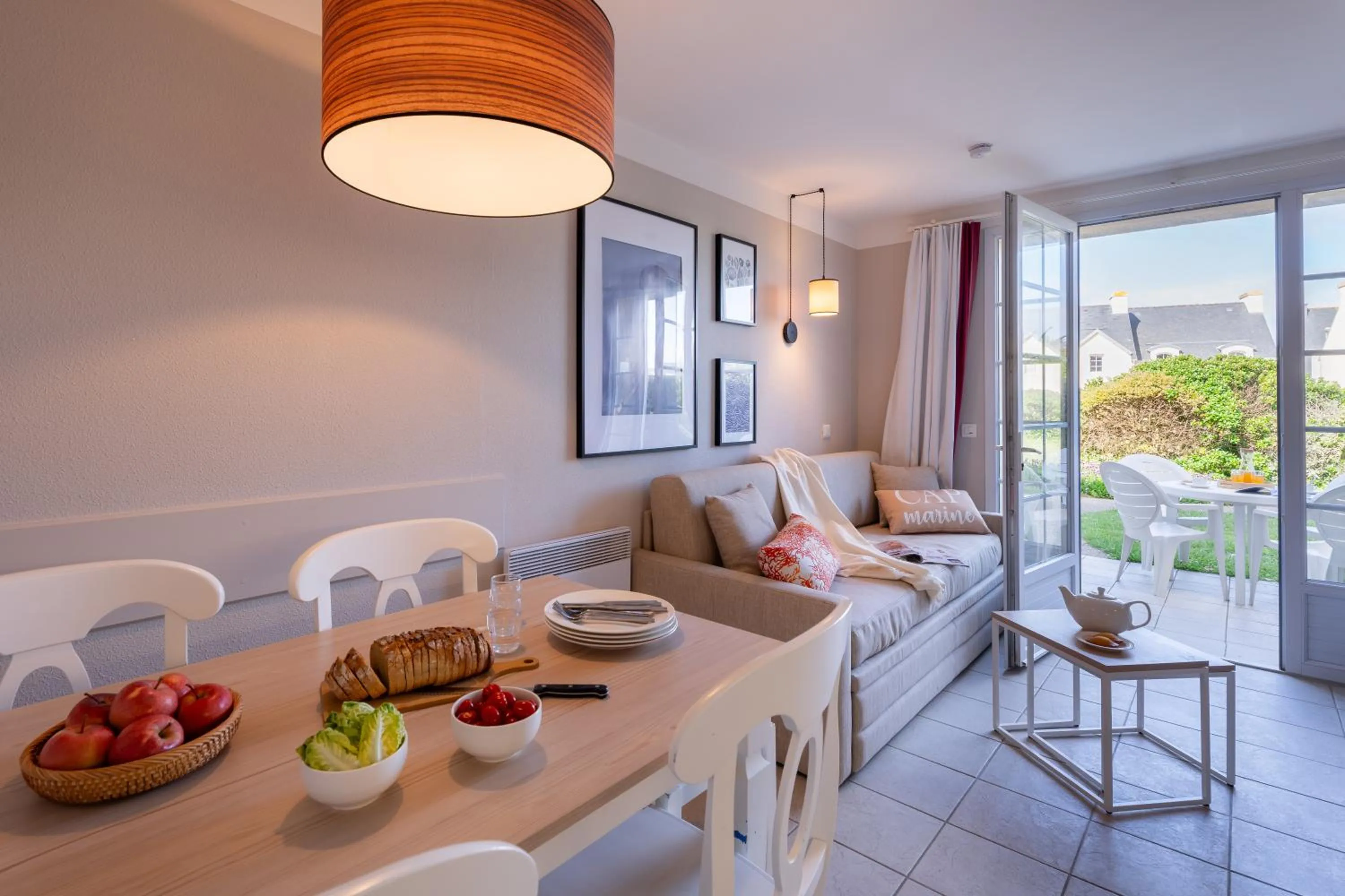 Living room in Résidence Pierre & Vacances Cap Marine