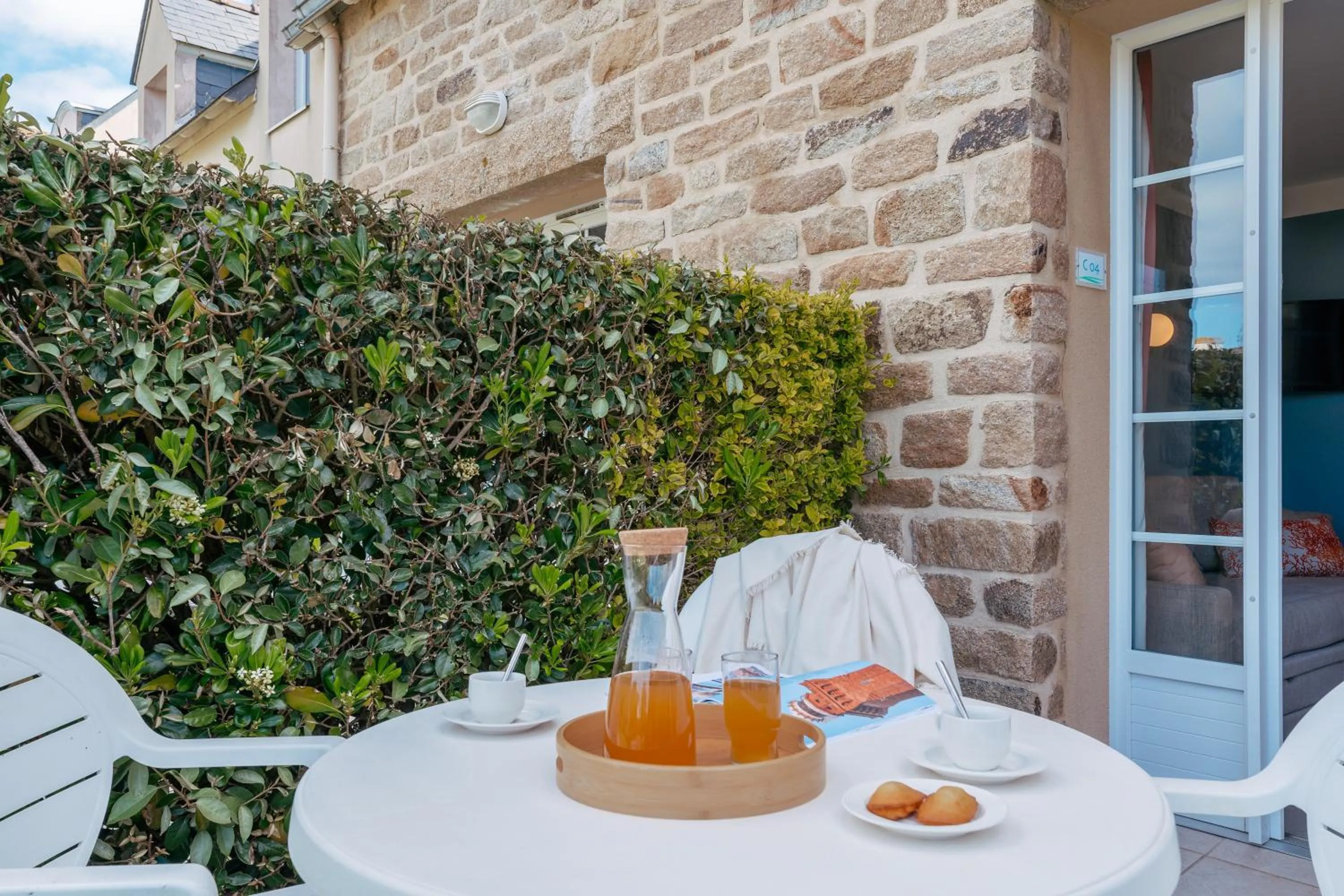 Patio in Résidence Pierre & Vacances Cap Marine