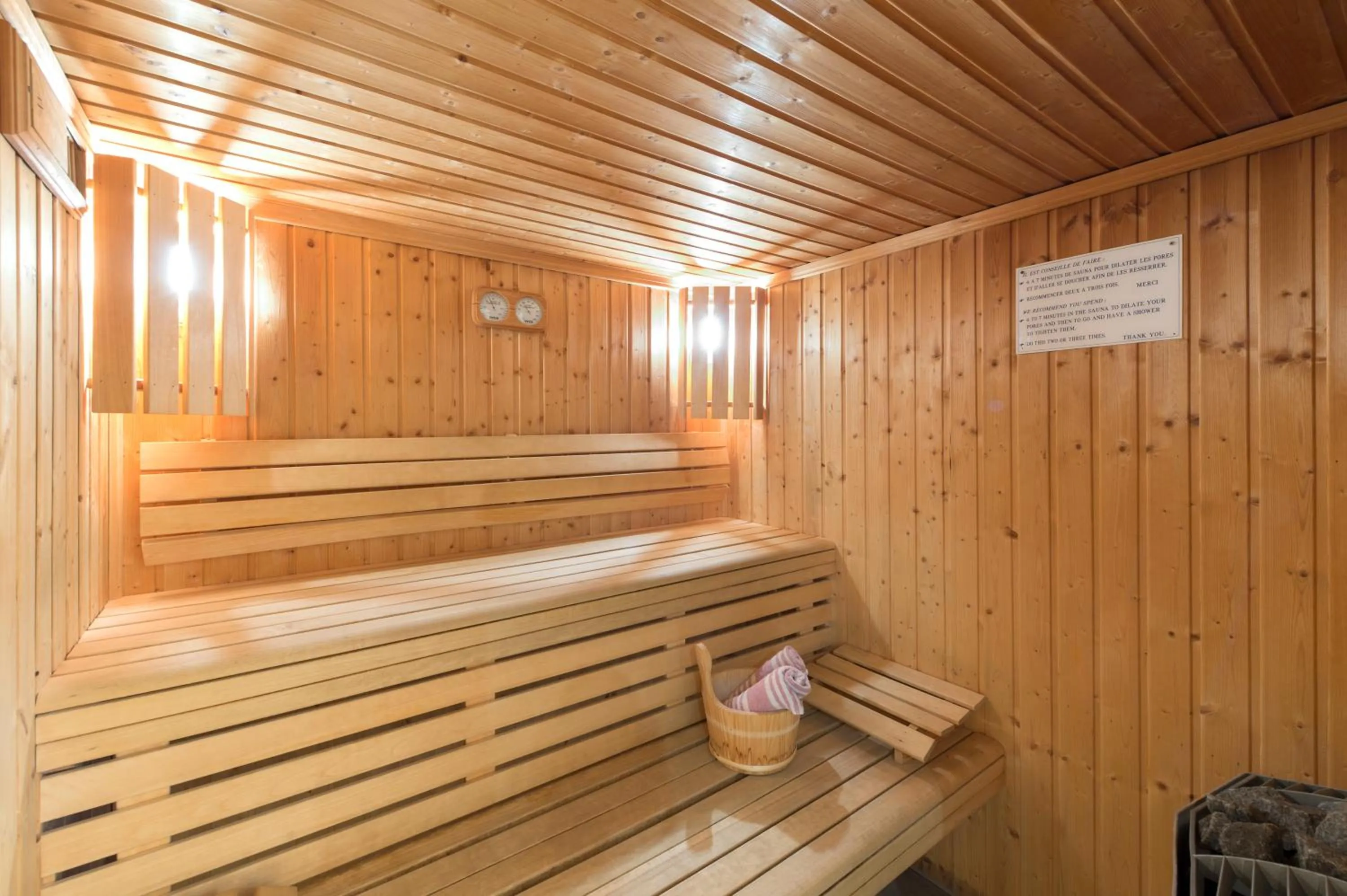 Sauna in Résidence Néméa Le Nevez