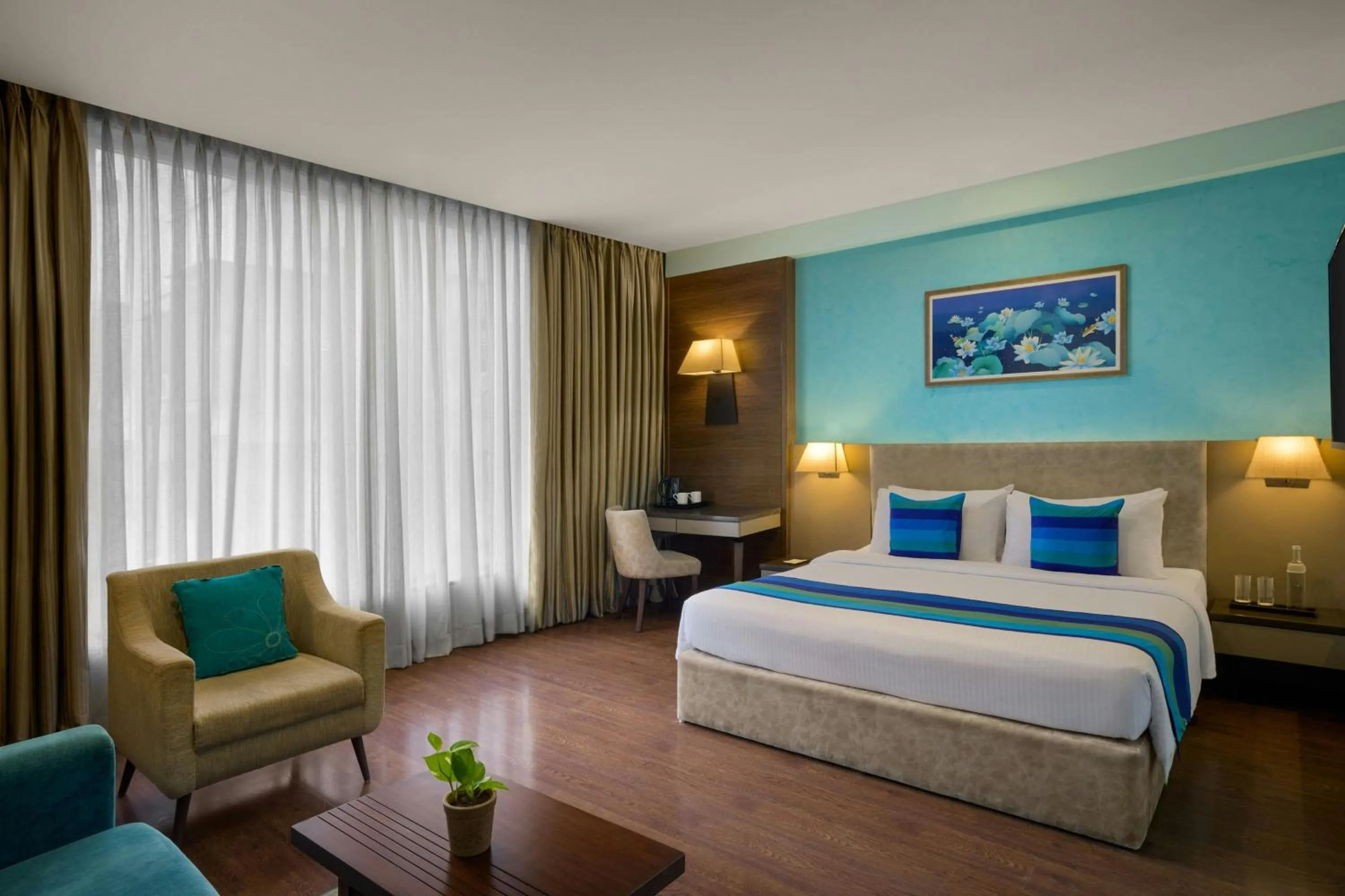 Photo of the whole room, Bed in The Fern, Vadodara, Series by Marriott