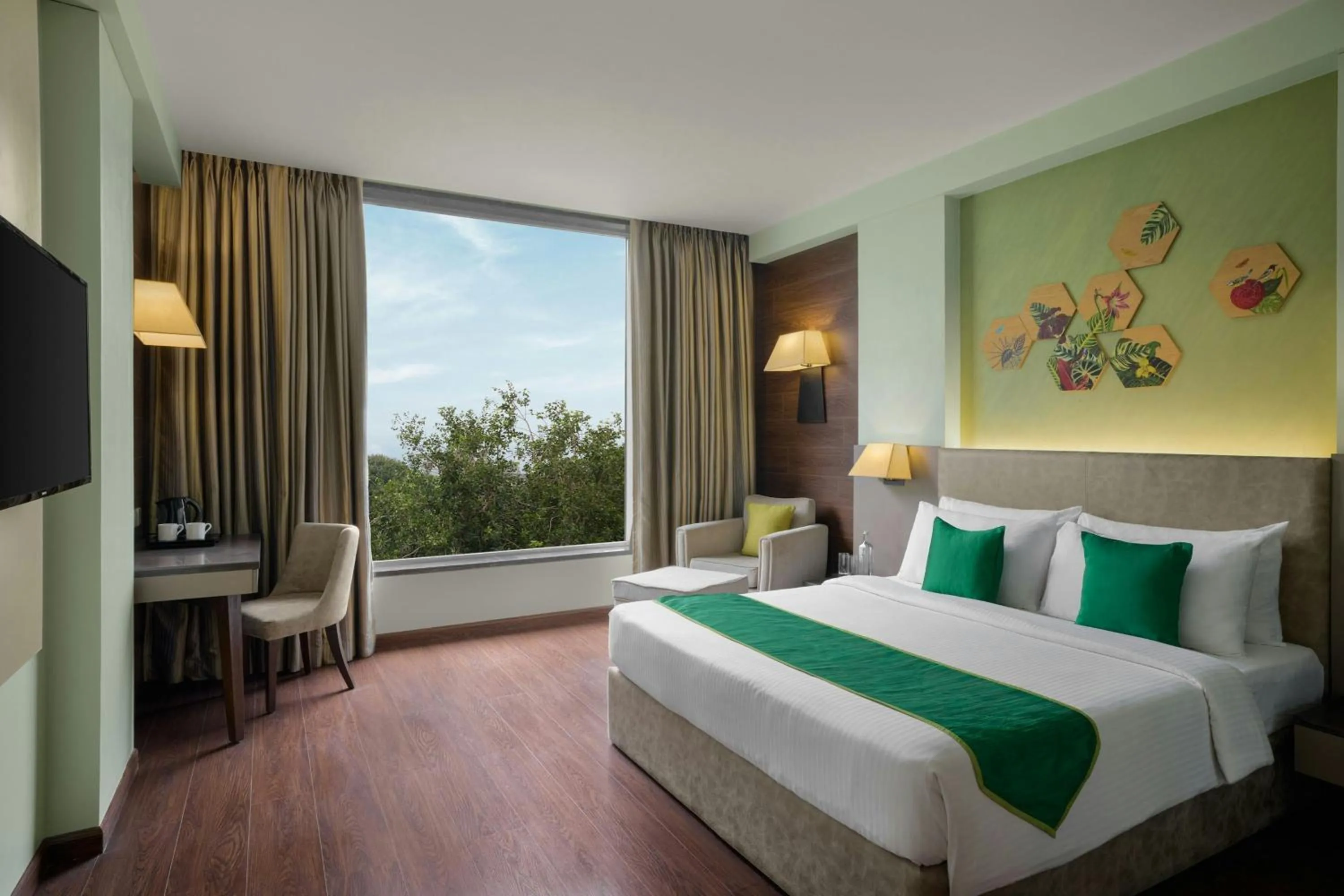 Photo of the whole room, Bed in The Fern, Vadodara, Series by Marriott