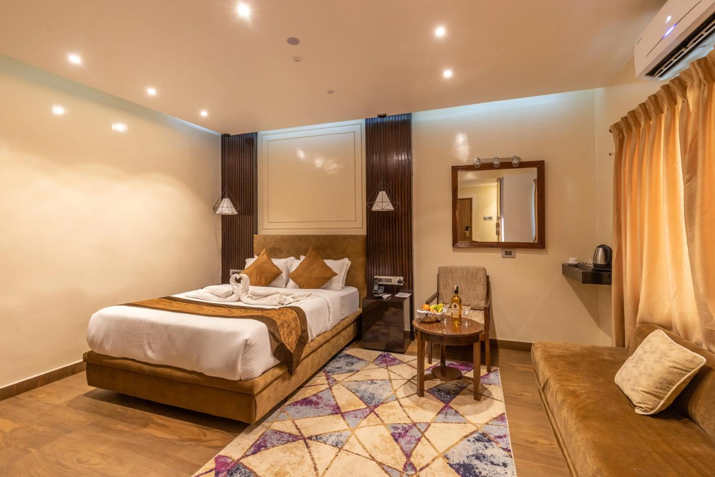 Photo of the whole room, Bed in Nansc Hotel