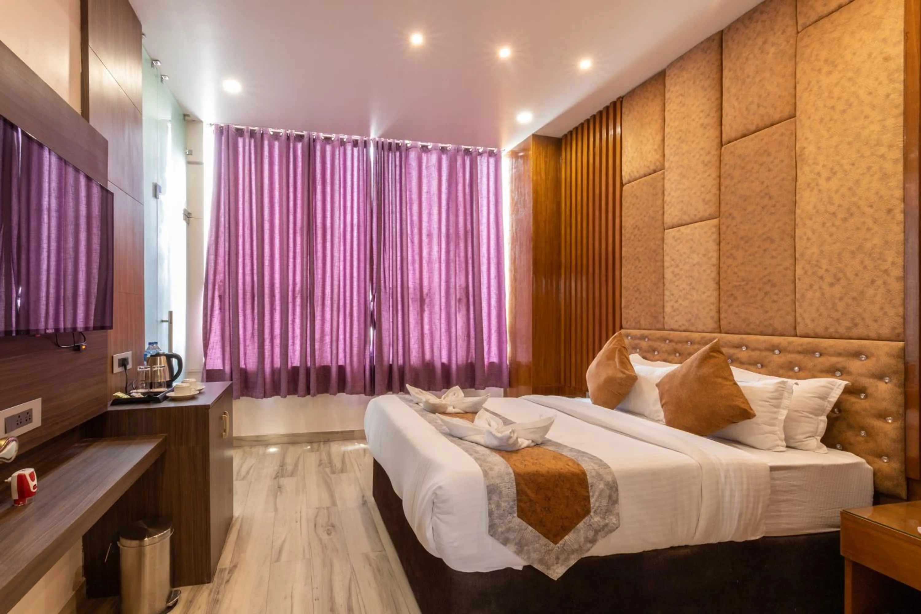 Photo of the whole room, Bed in Nansc Hotel