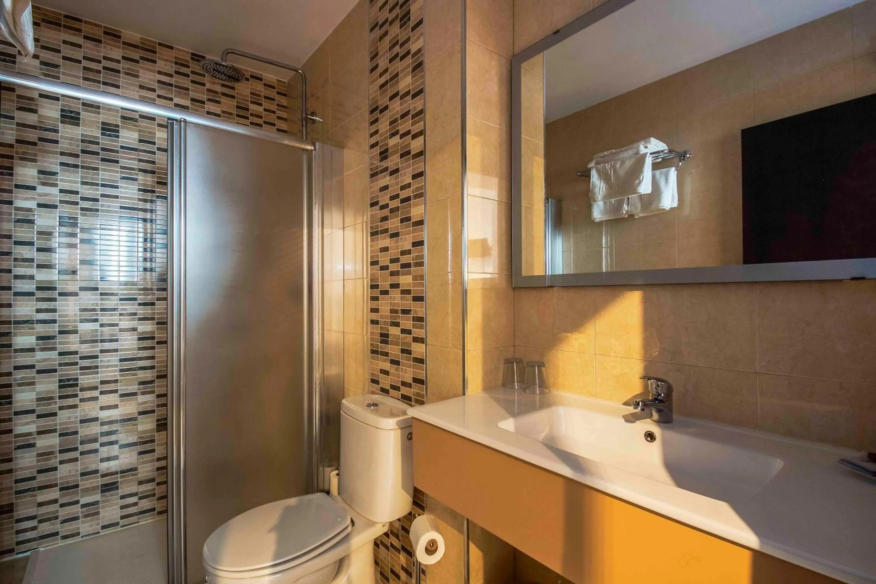 Bathroom in Hostal Campito