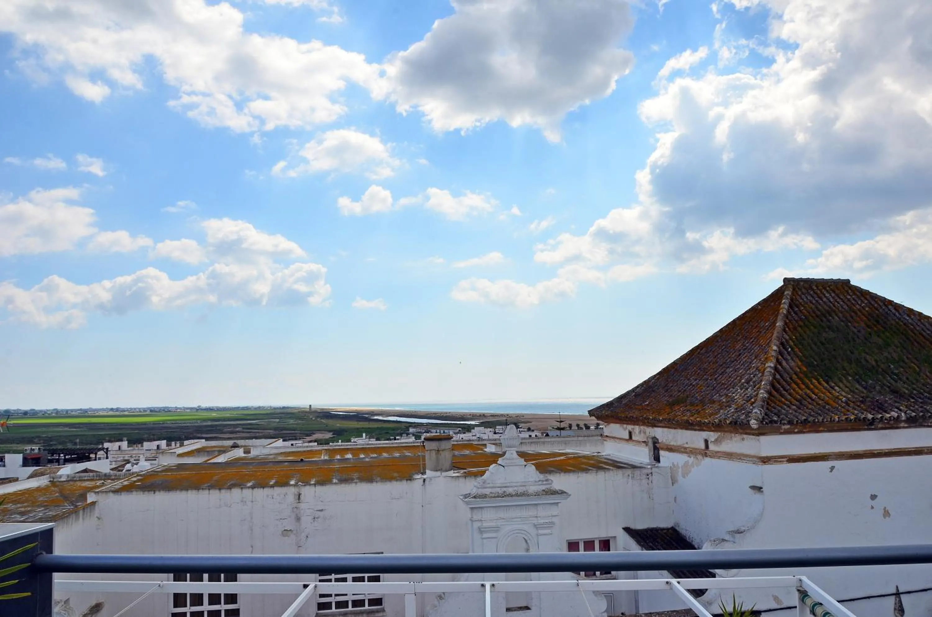 Bird's eye view in Hostal Campito