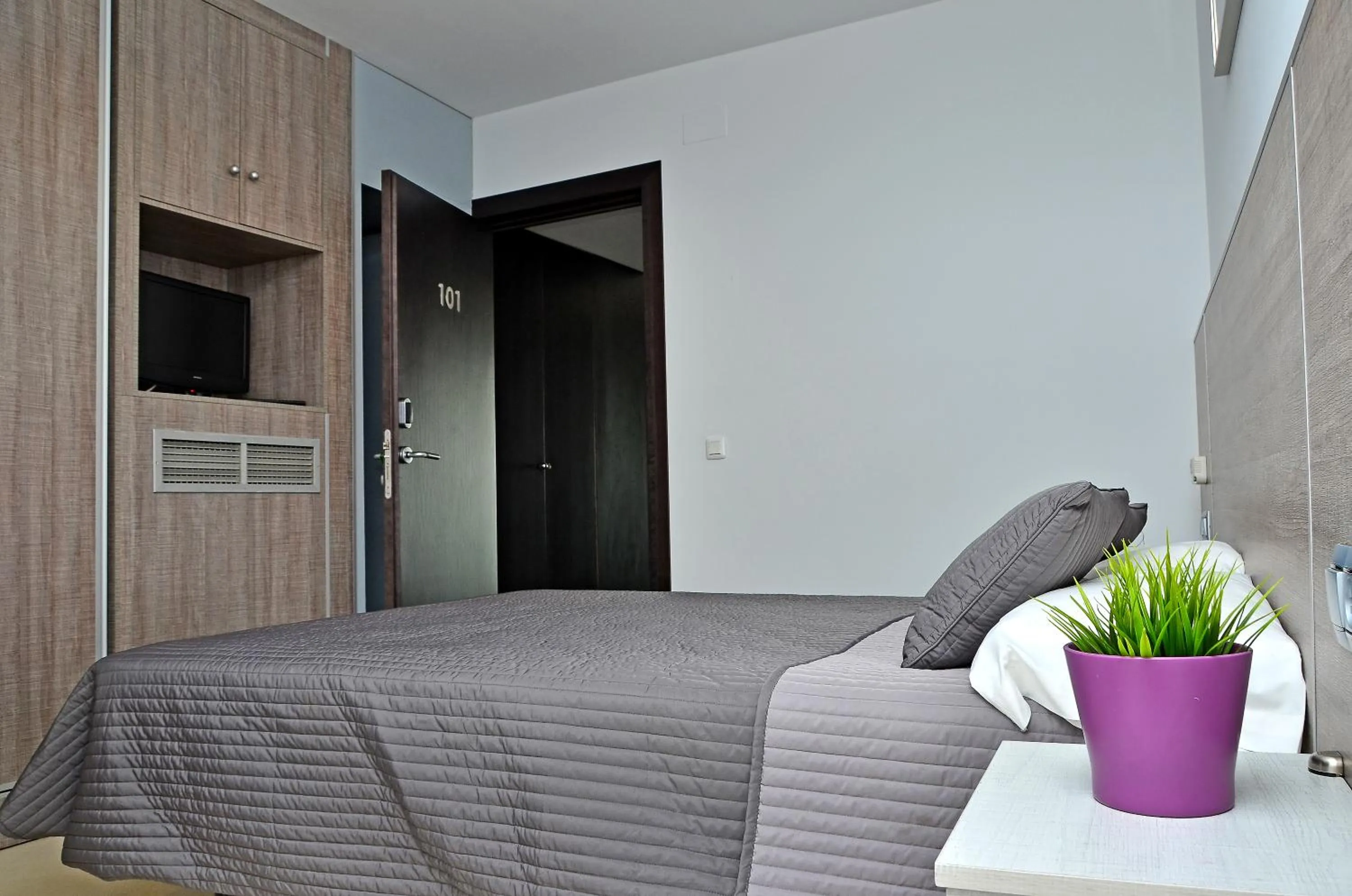 Decorative detail, Bed in Hostal Campito