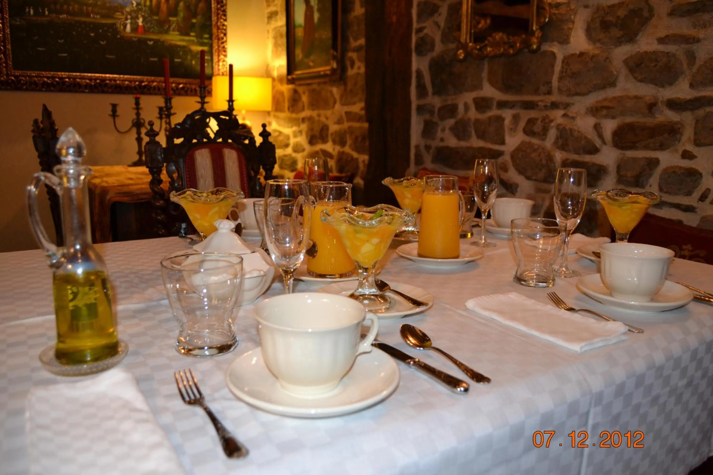 Breakfast in Palacio de Trasvilla