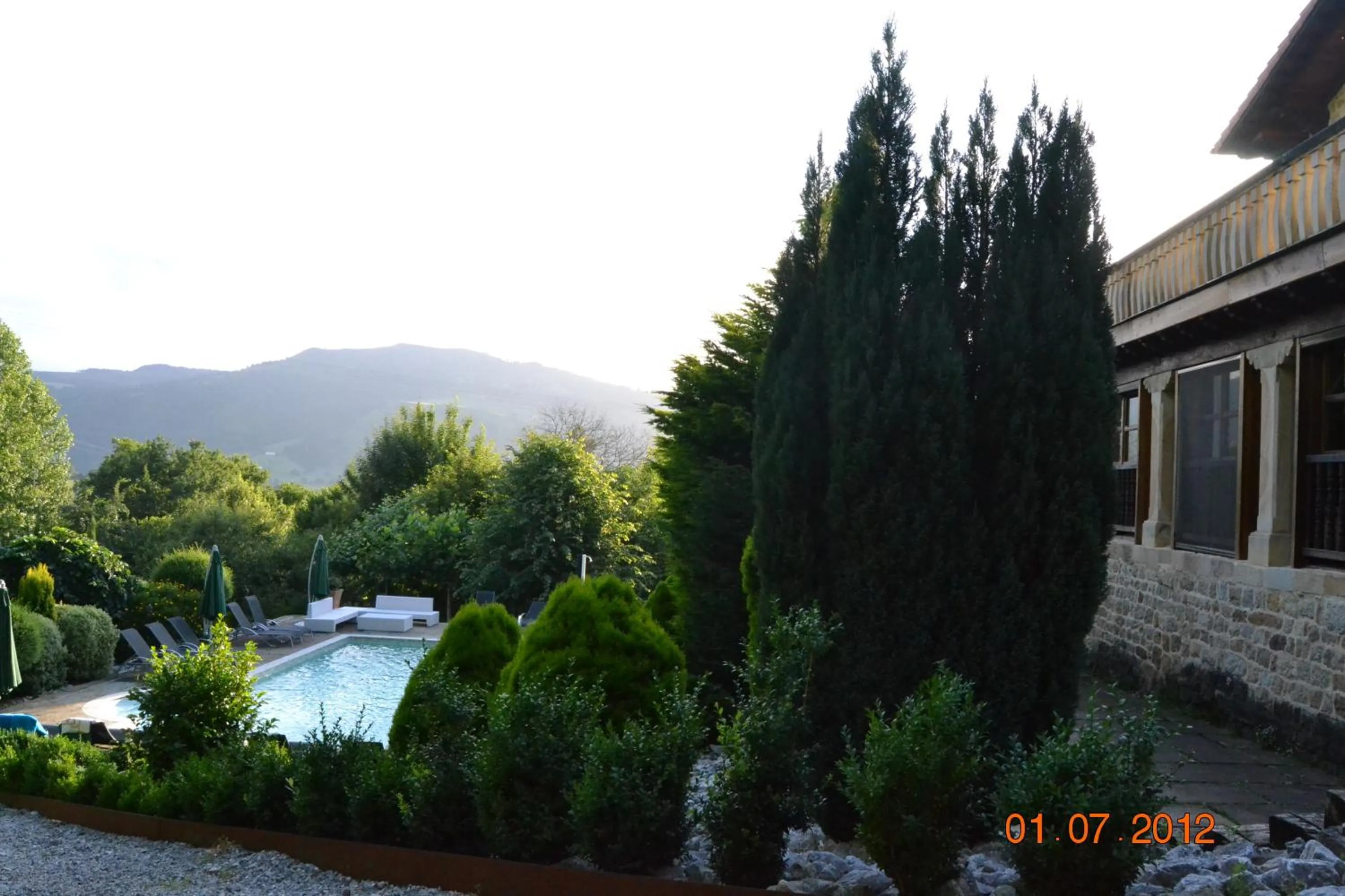 Swimming pool in Palacio de Trasvilla