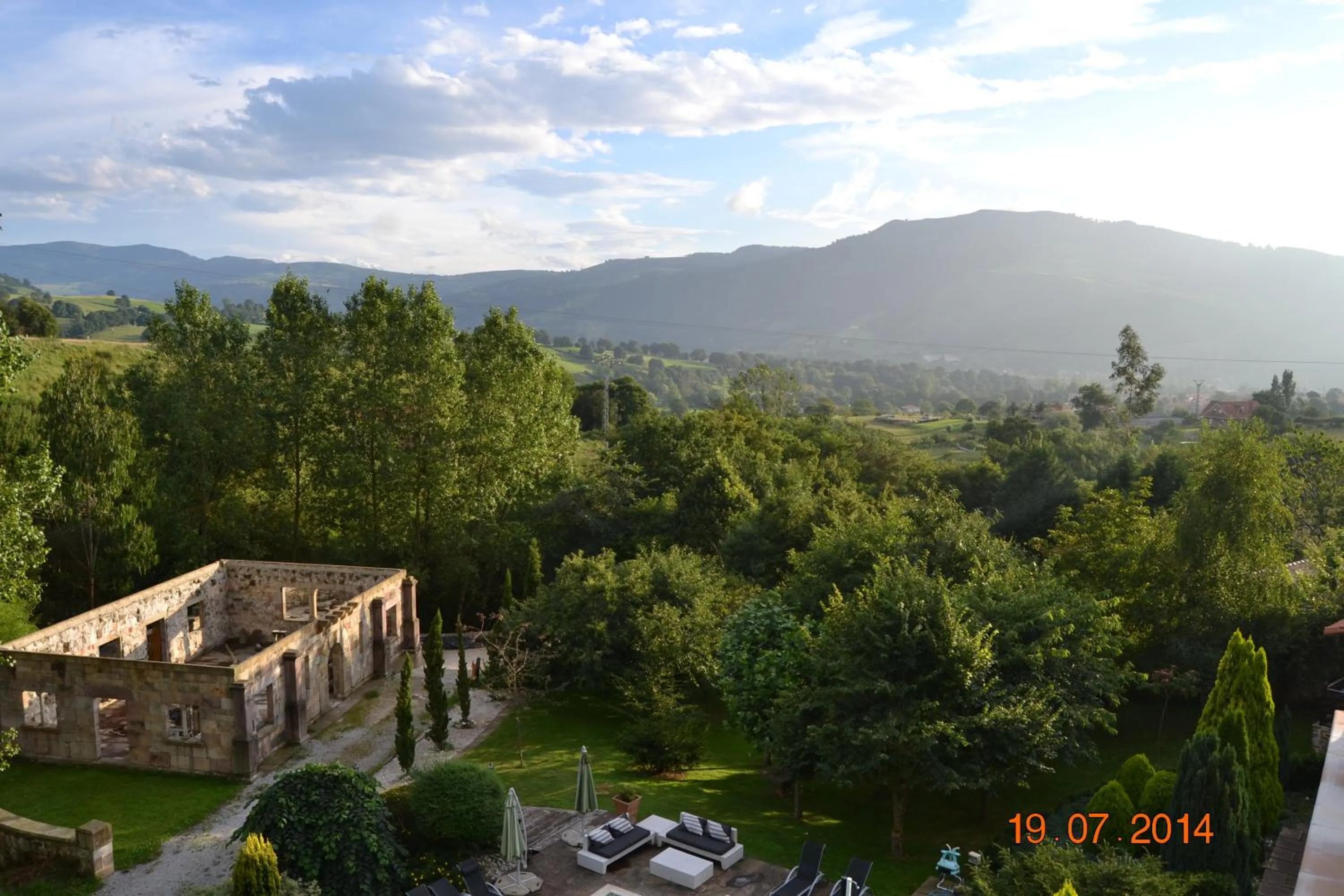 Garden in Palacio de Trasvilla