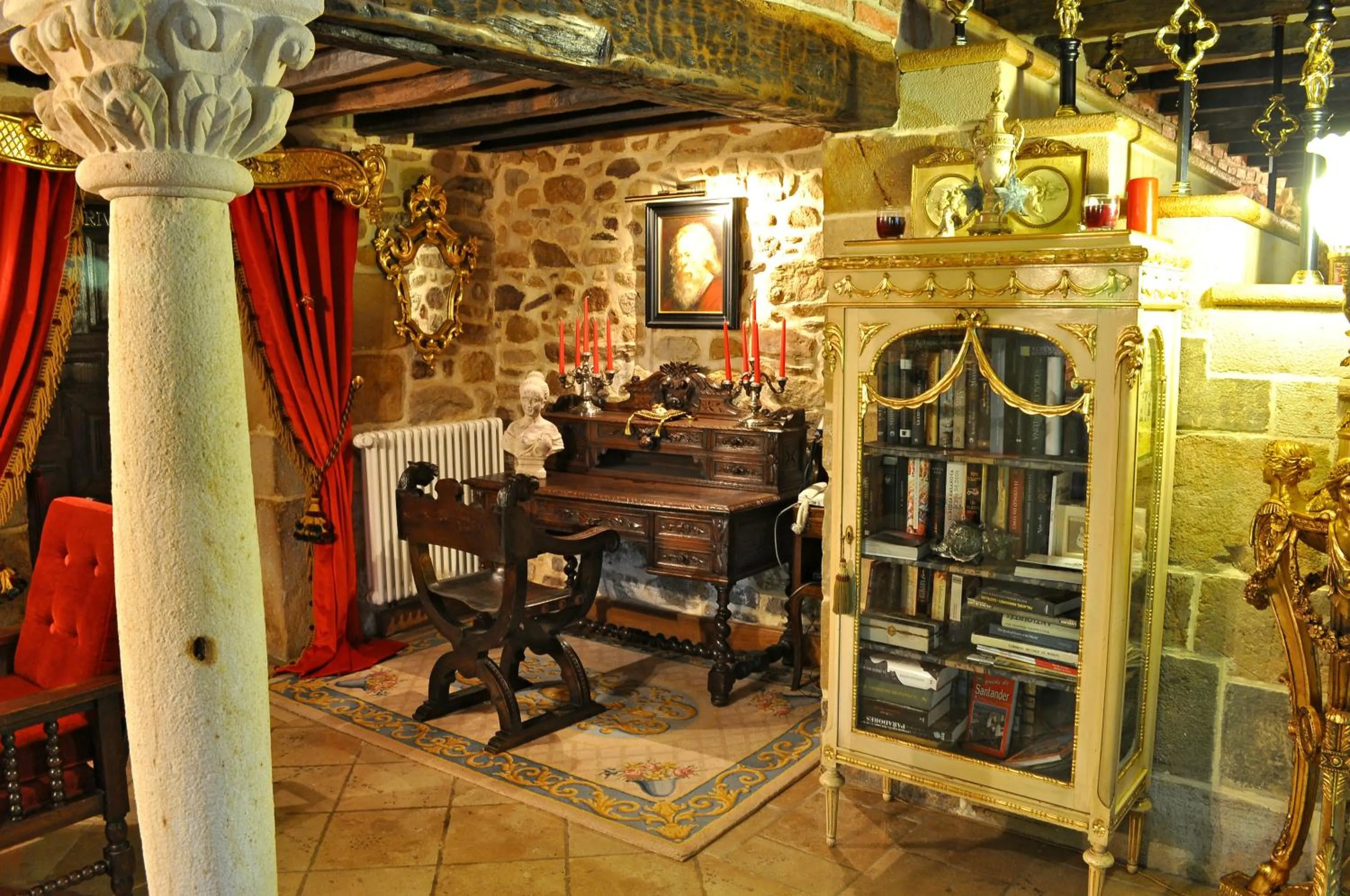 Library in Palacio de Trasvilla