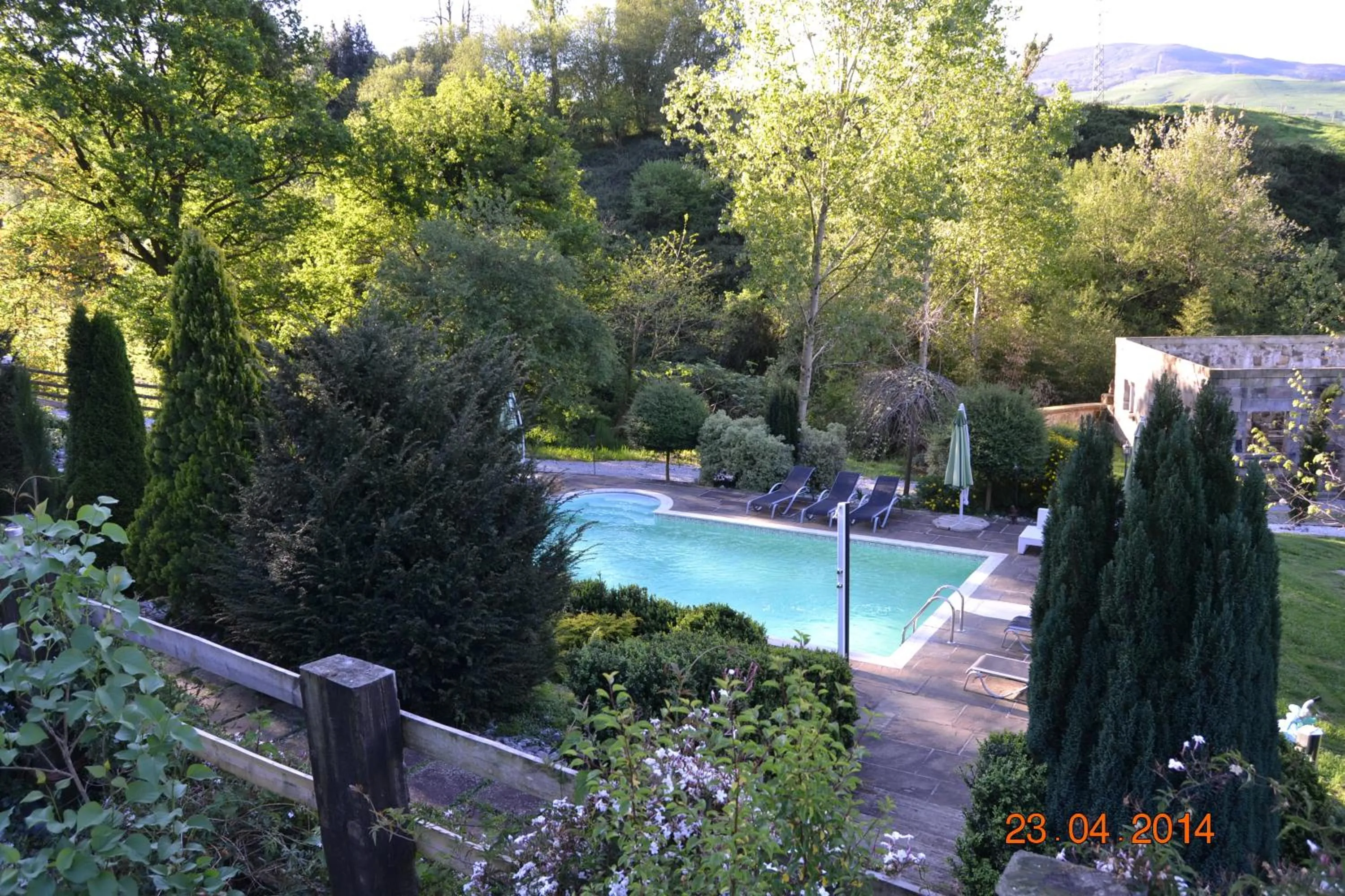 Swimming pool in Palacio de Trasvilla