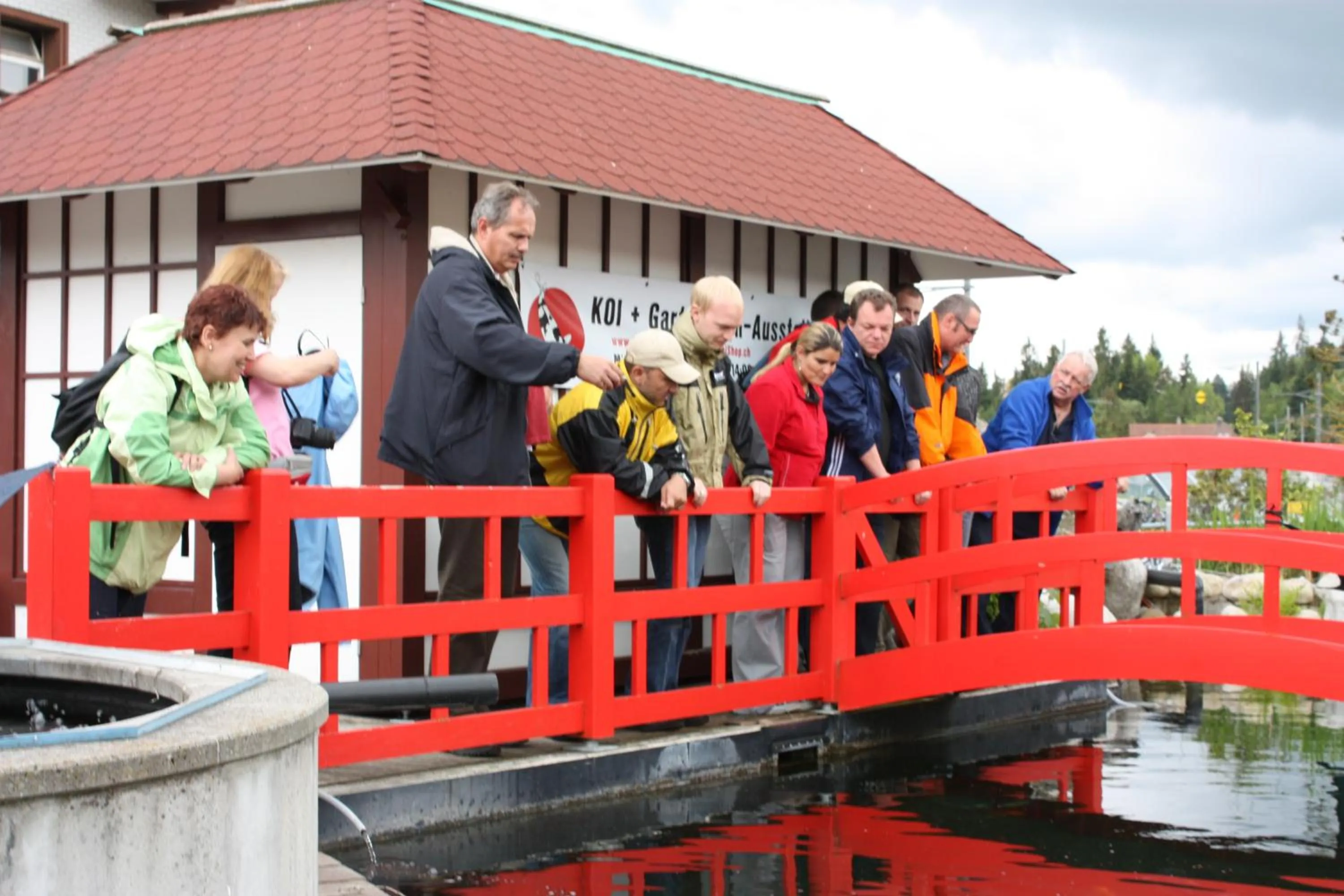 Garden in Hotel Koi-Gartenteich