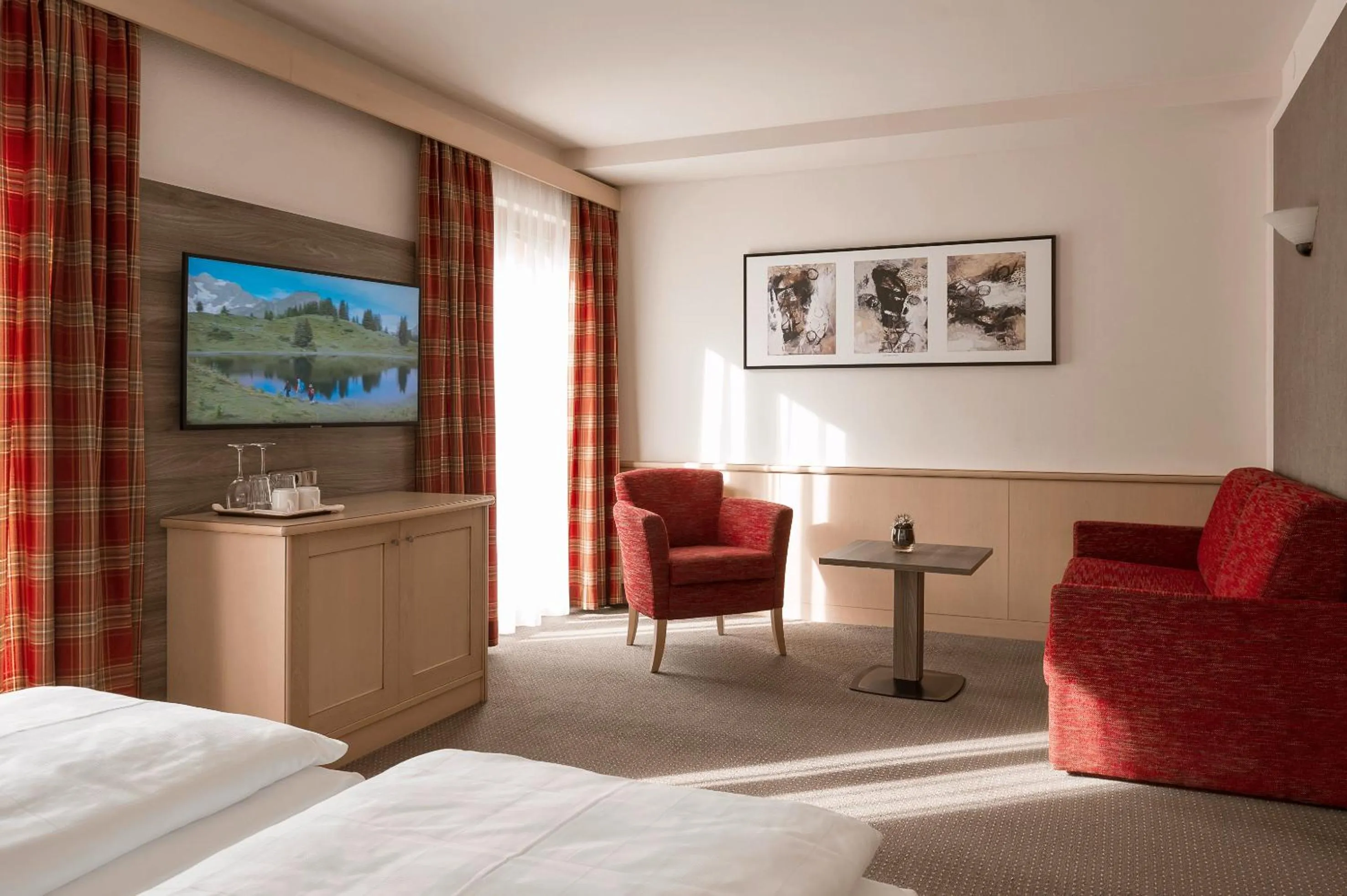 Living room, Bed in Apart-Hotel Filomena