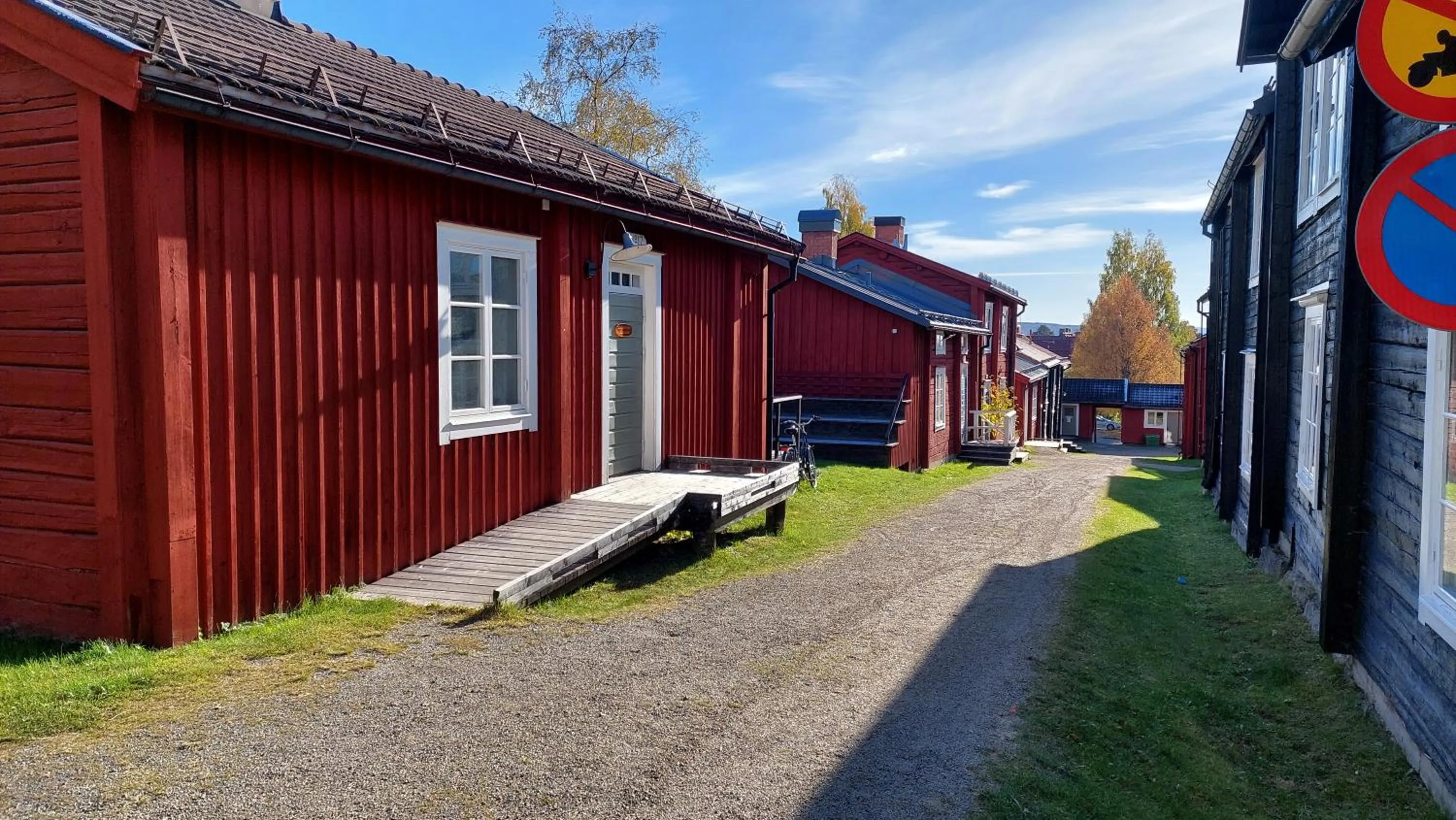 Day in STF Hostel Vilhelmina Kyrkstad