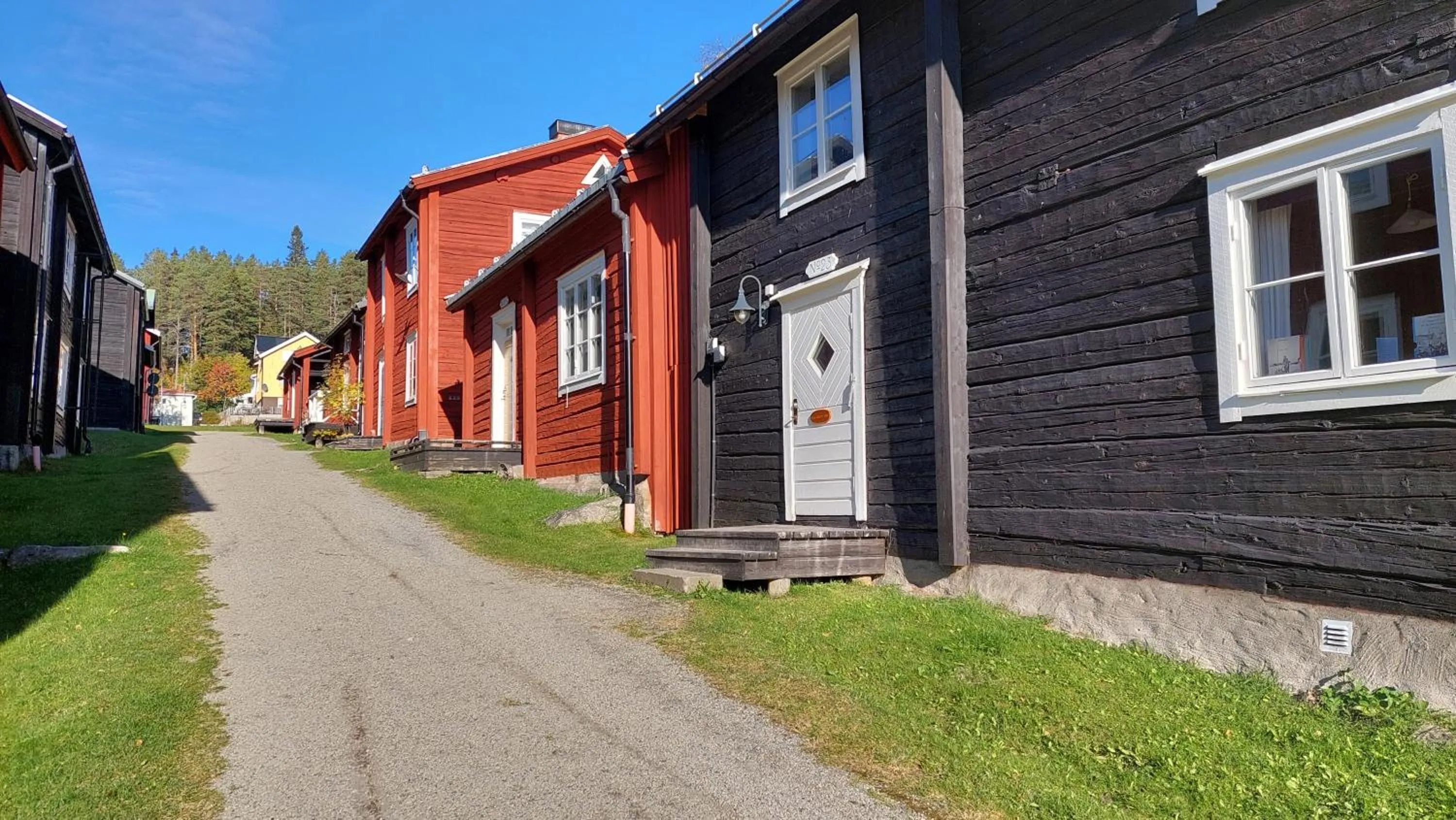 Property building in STF Hostel Vilhelmina Kyrkstad