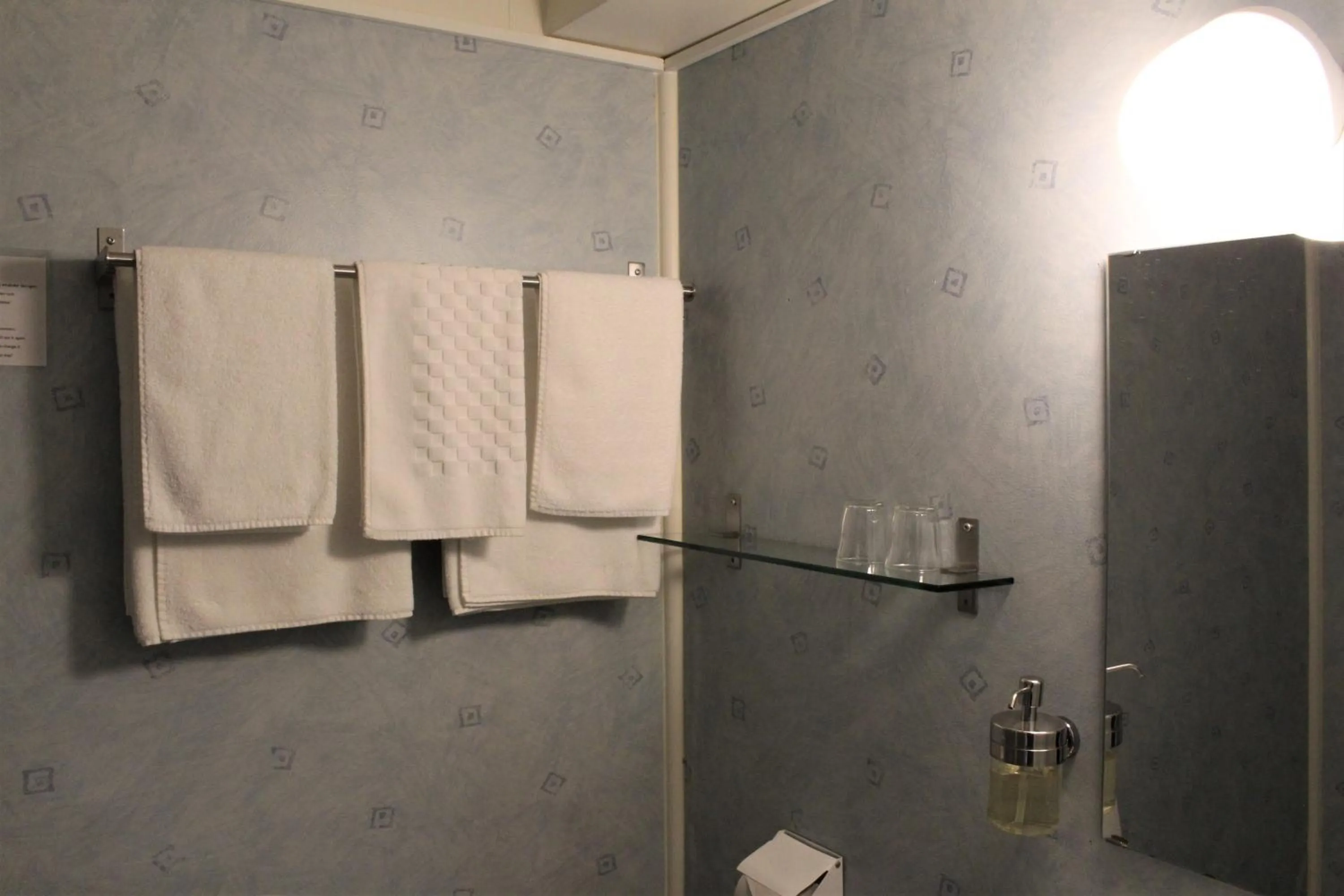 Bathroom in STF Hostel Vilhelmina Kyrkstad