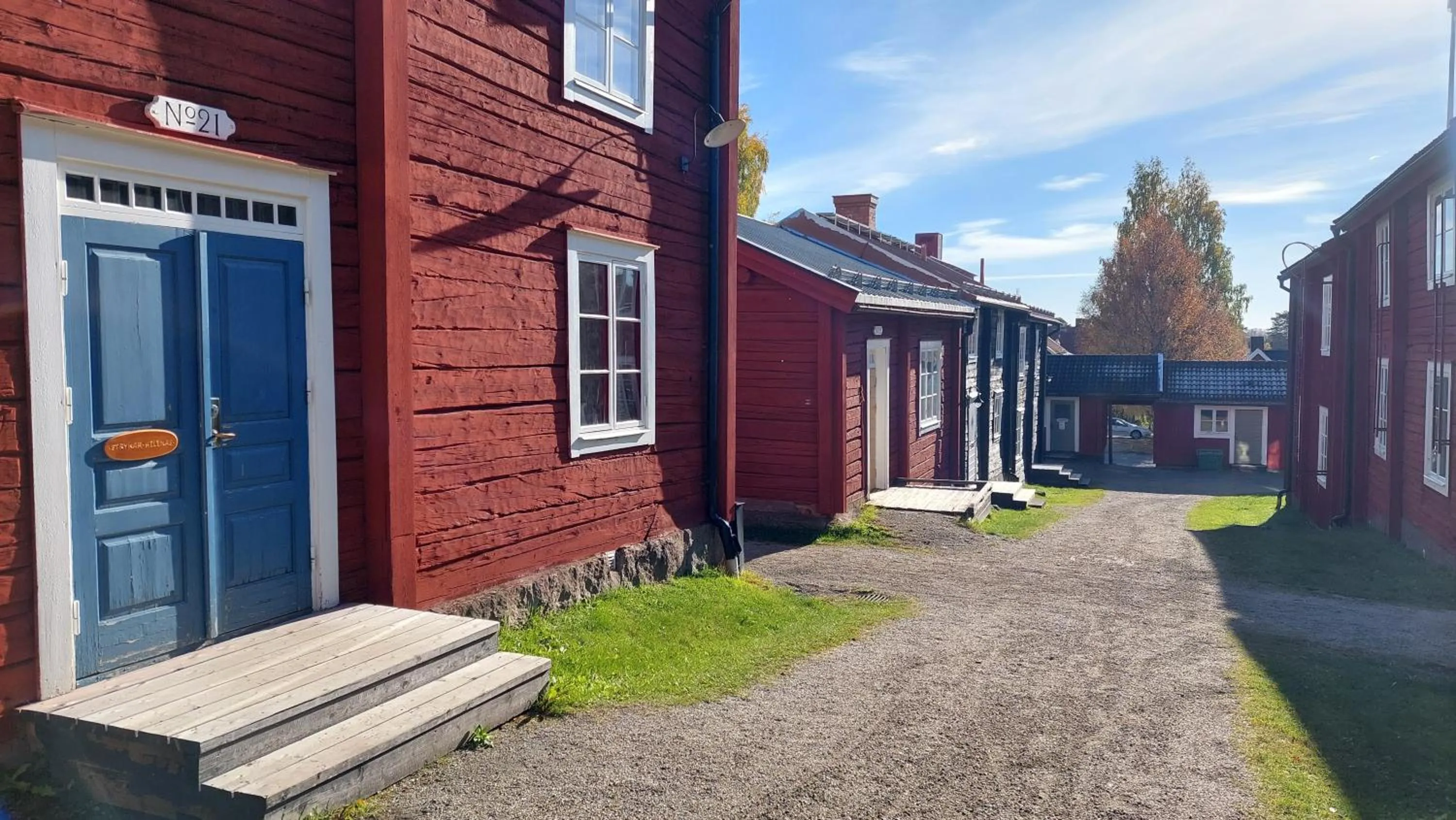 Property building in STF Hostel Vilhelmina Kyrkstad