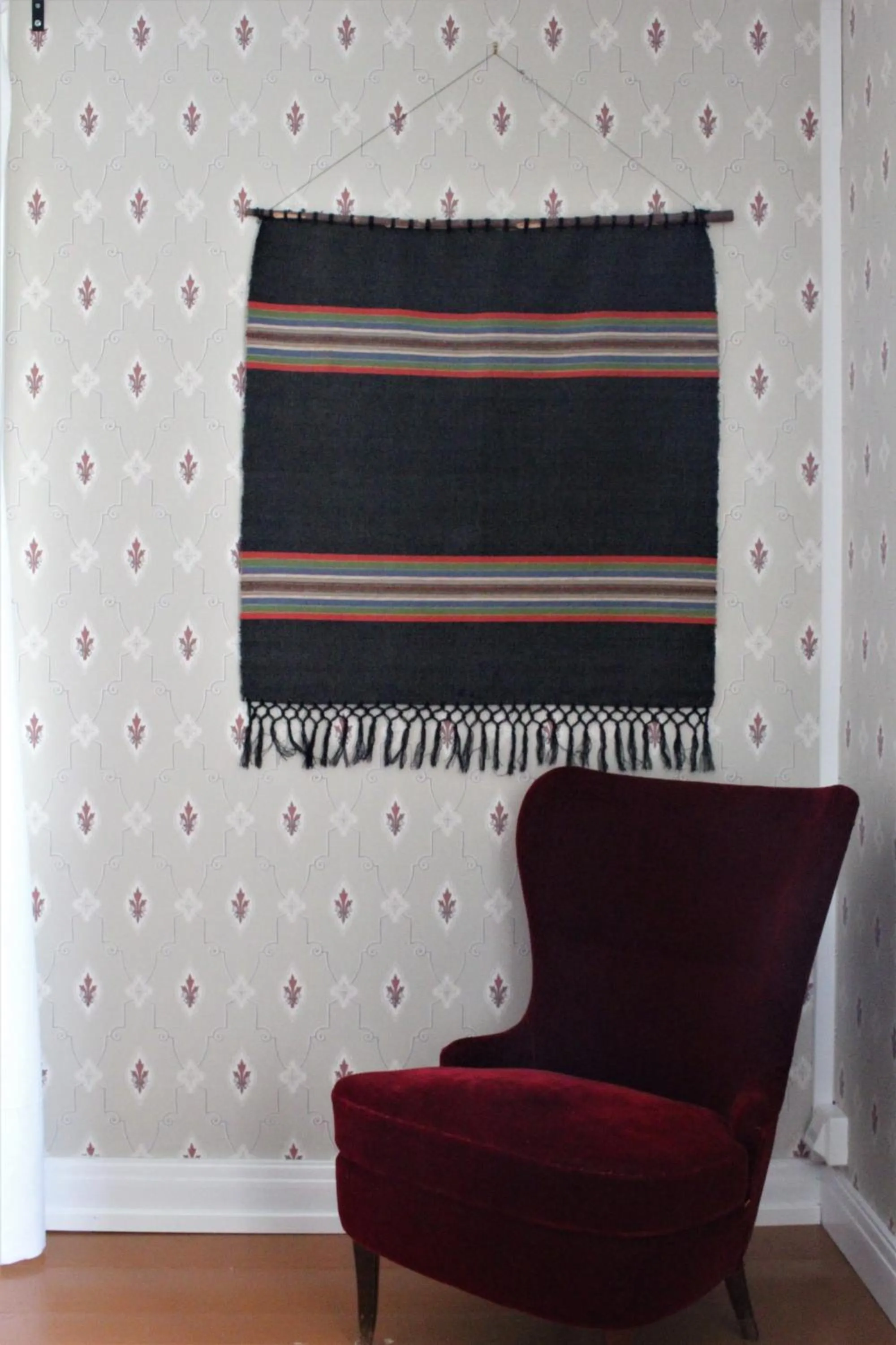 Seating area in STF Hostel Vilhelmina Kyrkstad