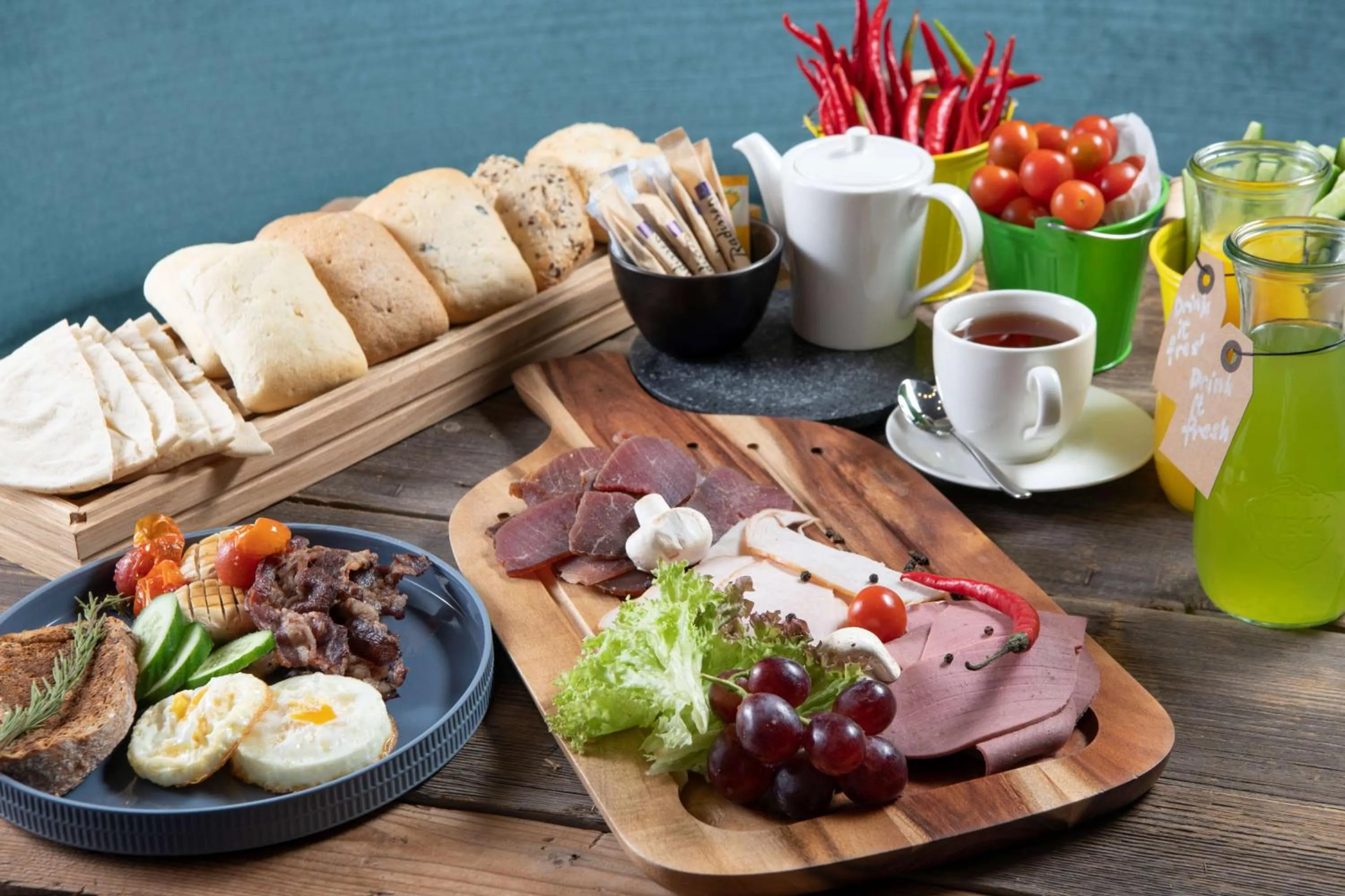 Food and drinks in Radisson Blu Hotel, Jeddah Corniche