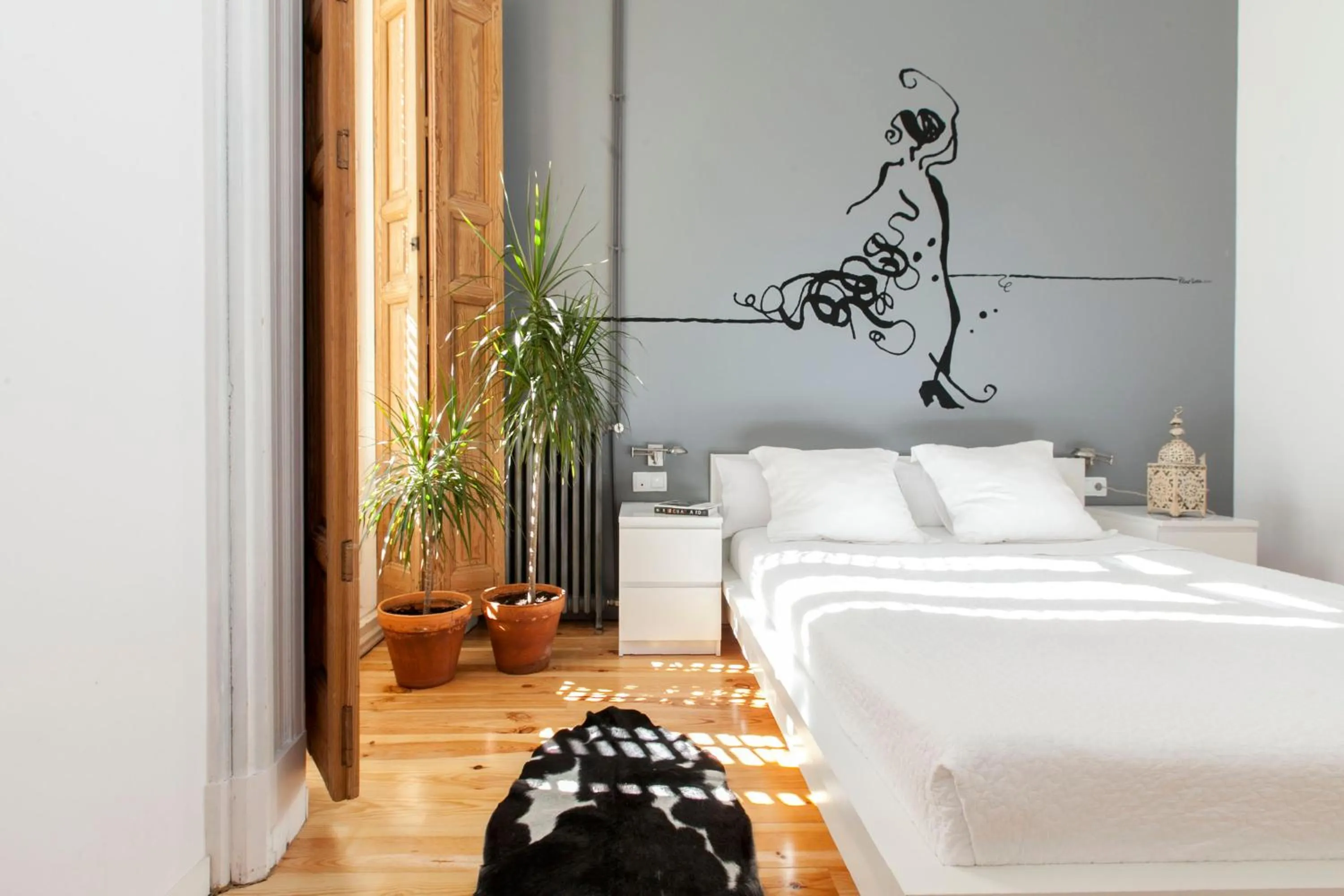 Day, Bed in Apartamentos Matute 11