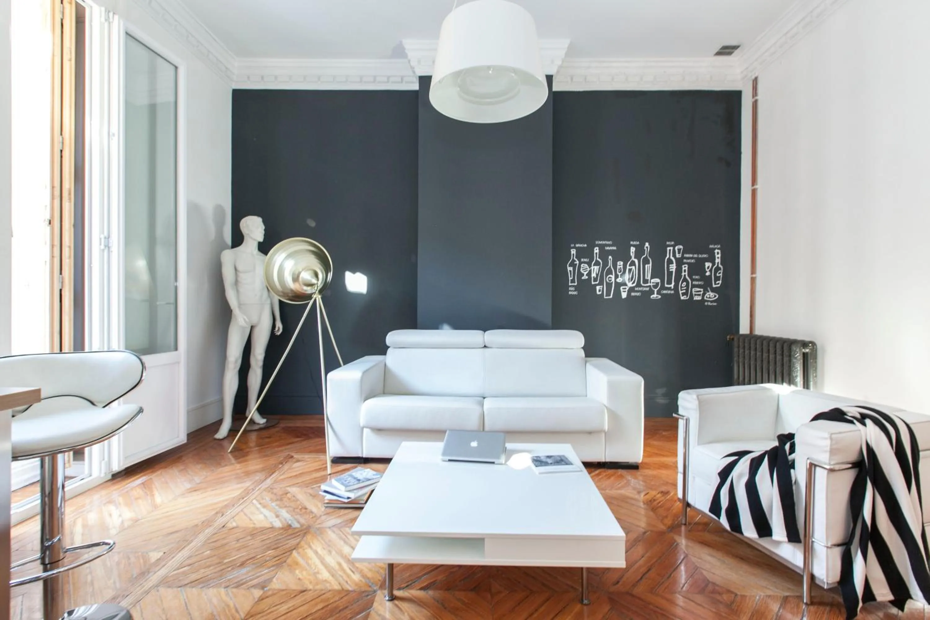 Living room in Apartamentos Matute 11