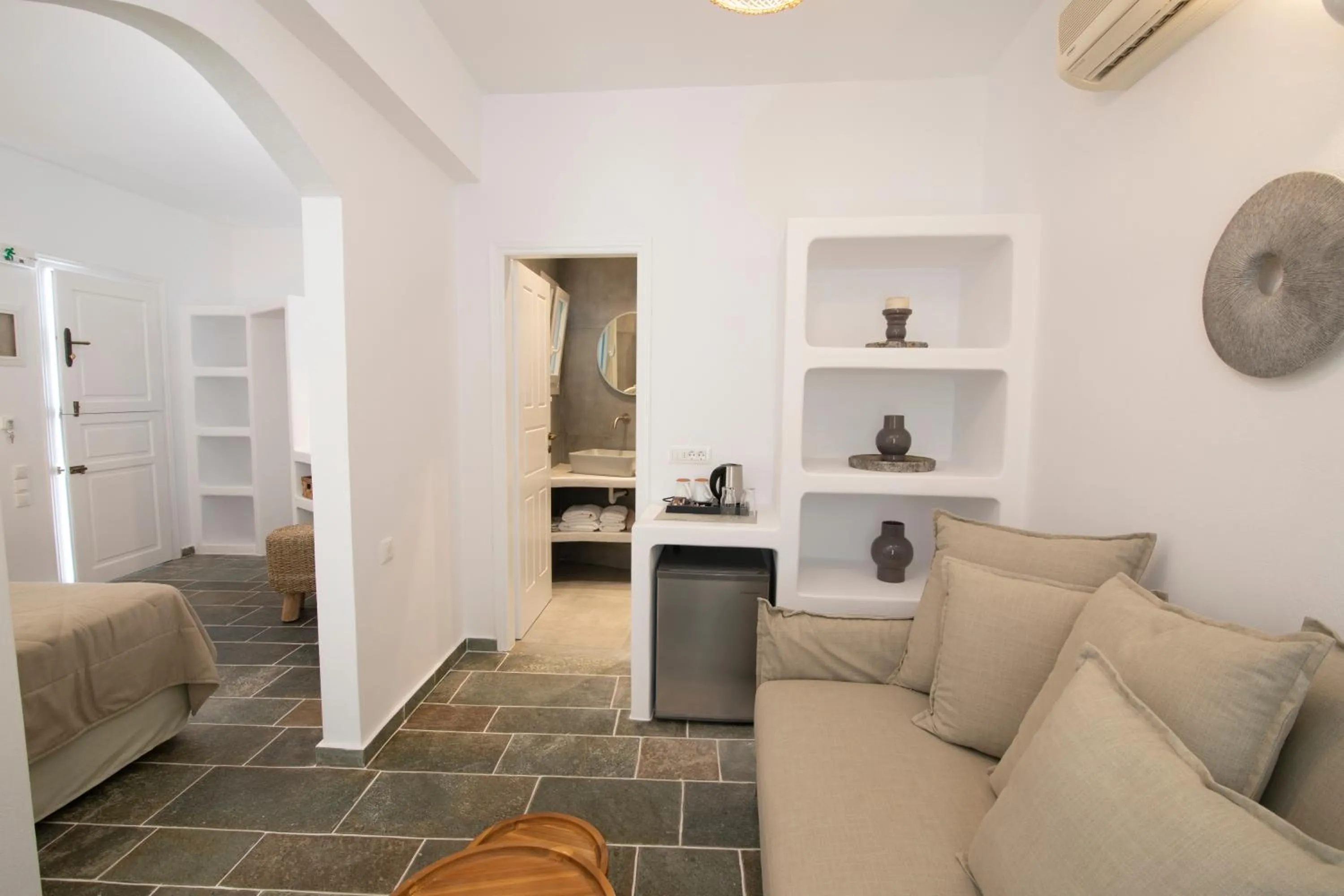 Living room in Nymfes Hotel