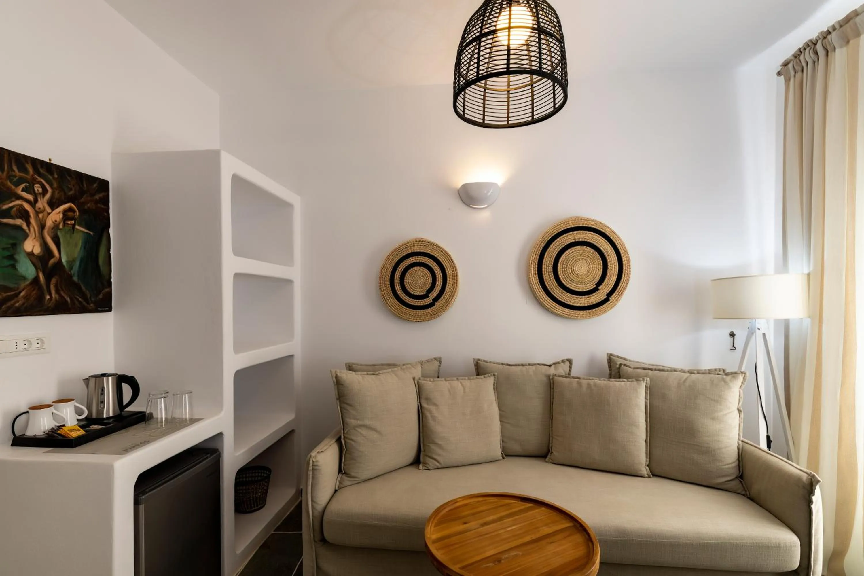 Bedroom in Nymfes Hotel