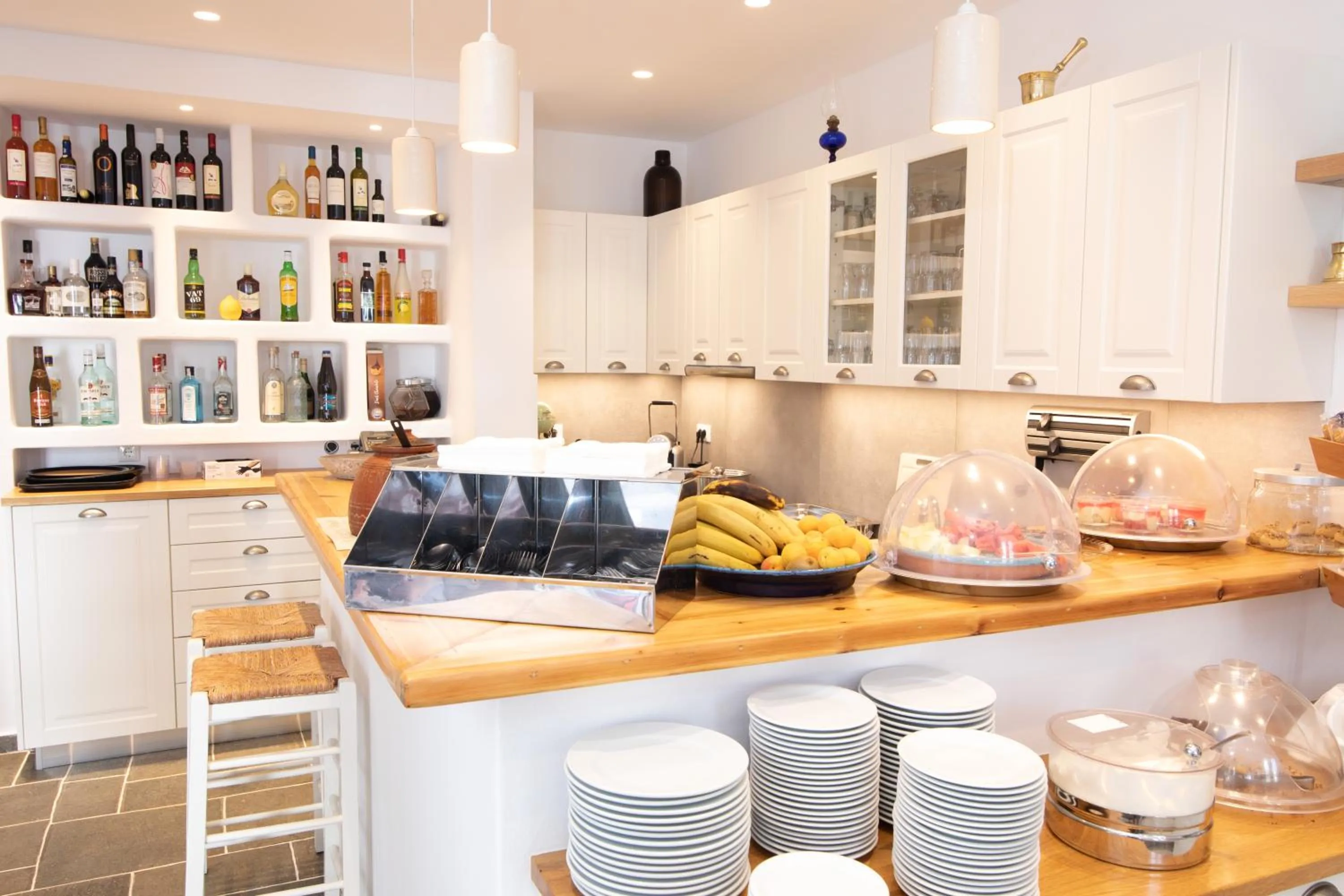 Breakfast in Nymfes Hotel