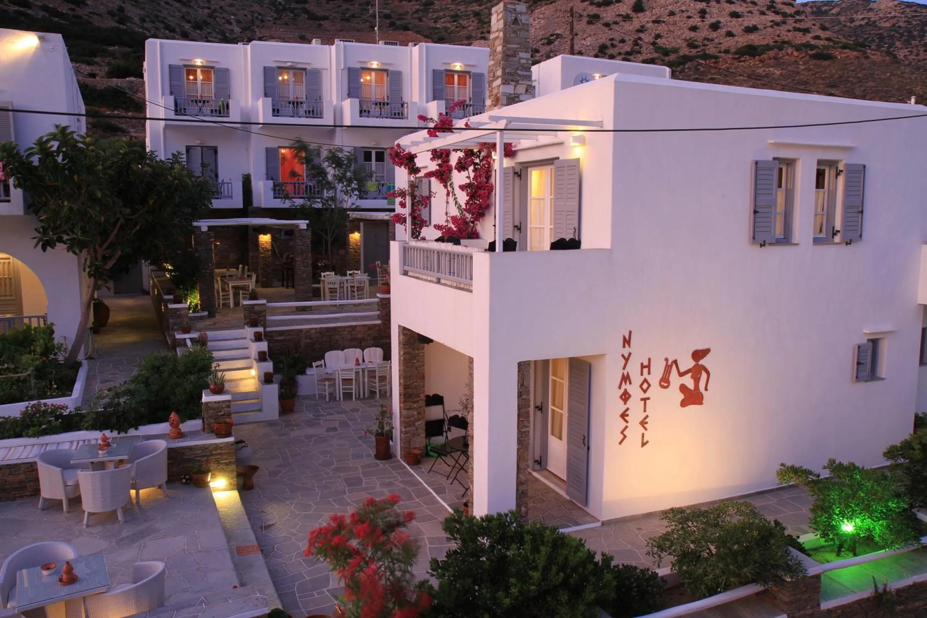 Property building in Nymfes Hotel
